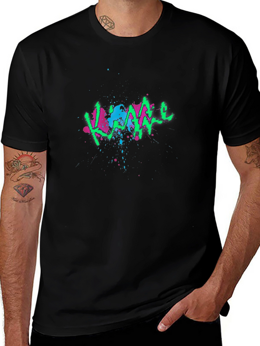 Graffiti Style T-Shirt: Cool Artistic Tee for Casual Wear