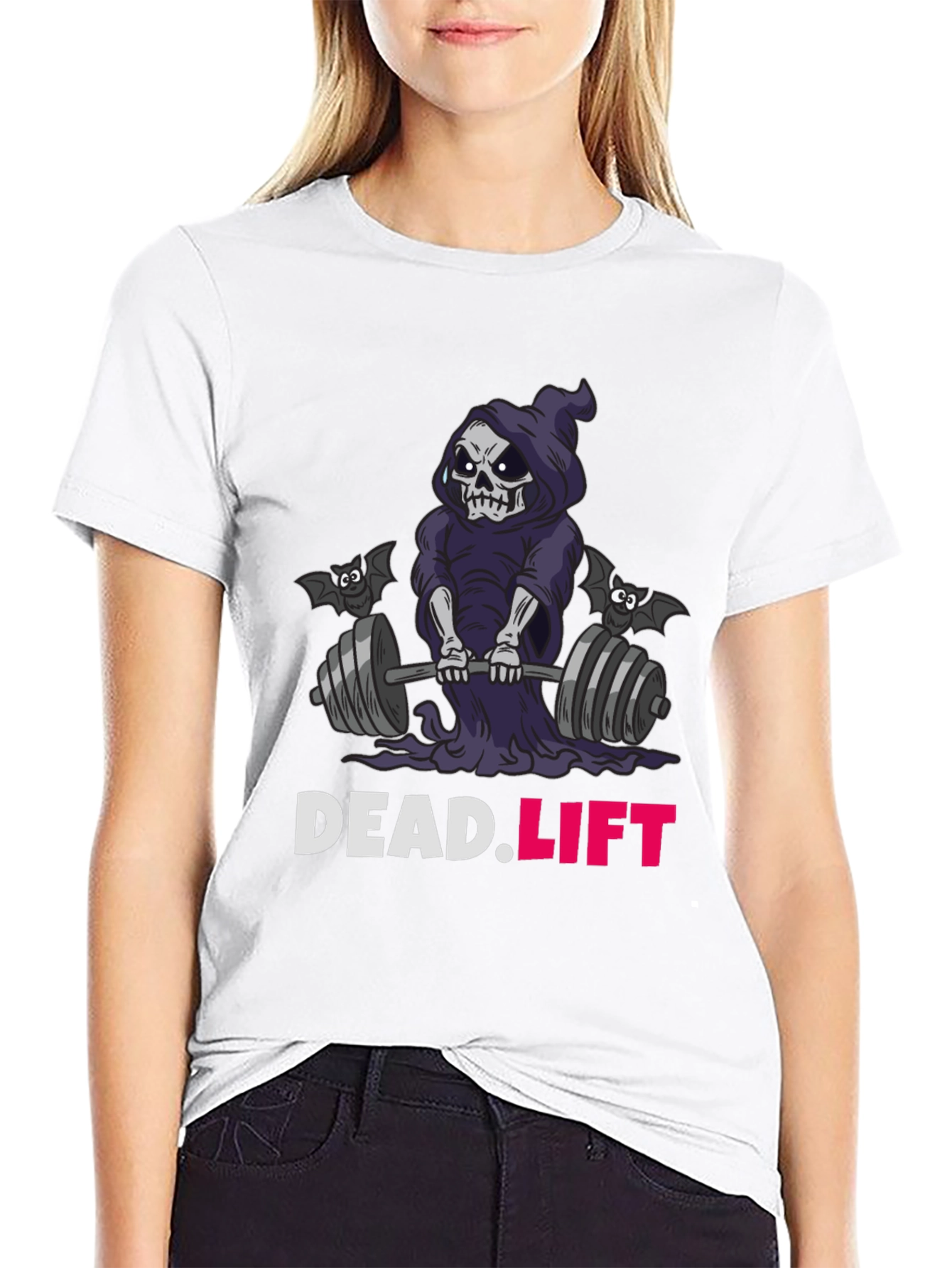 Dead Lift T-Shirt - Grim Reaper Gym Tee