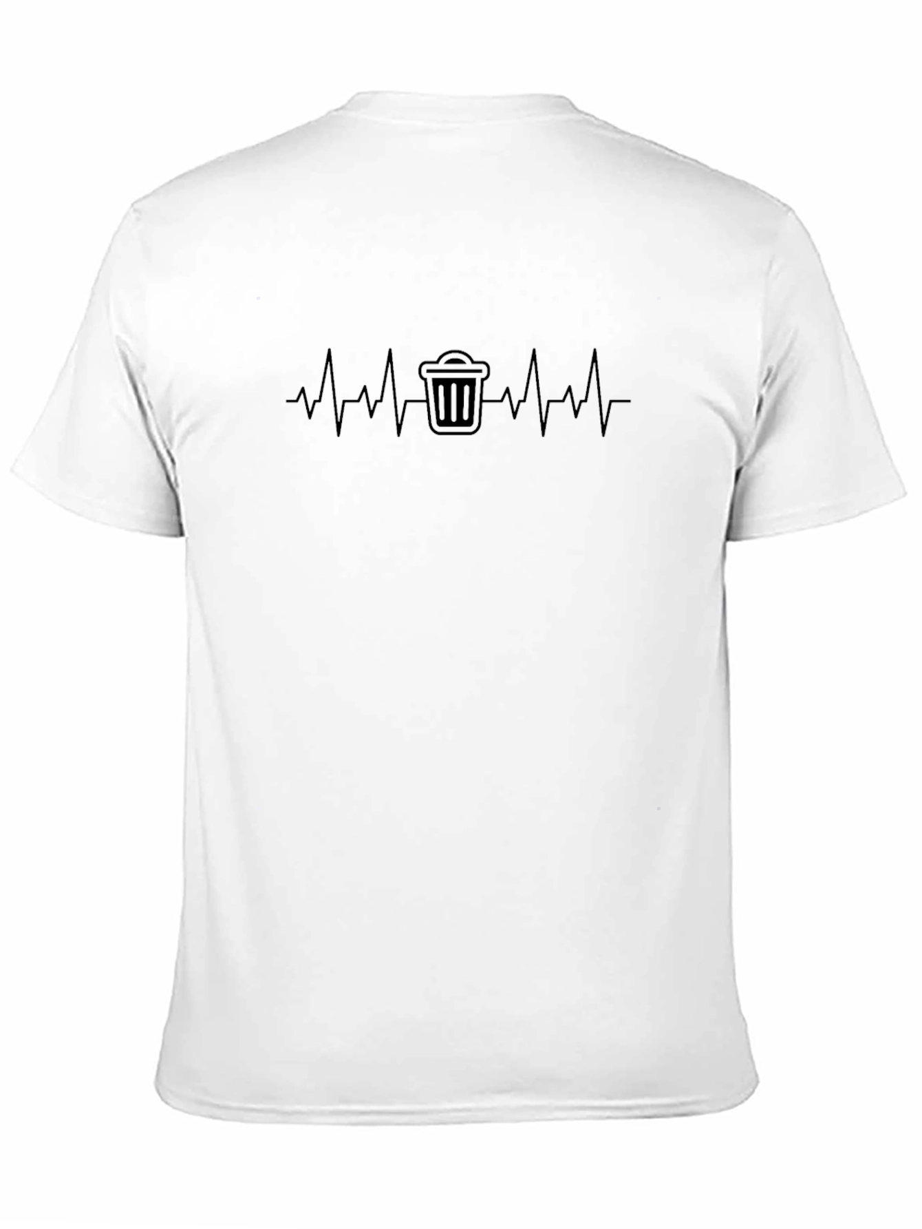 Trash Heartbeat T-Shirt - Dark Humor Graphic Tee