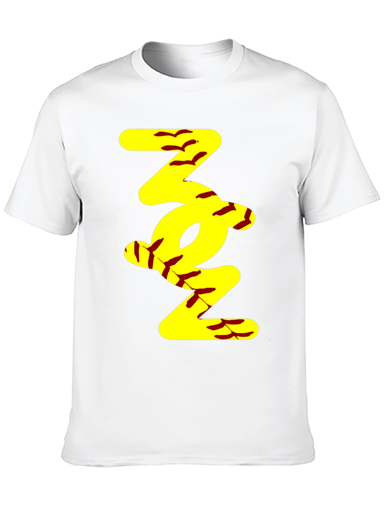 Softball Stitch Tee - Trendy Sportswear