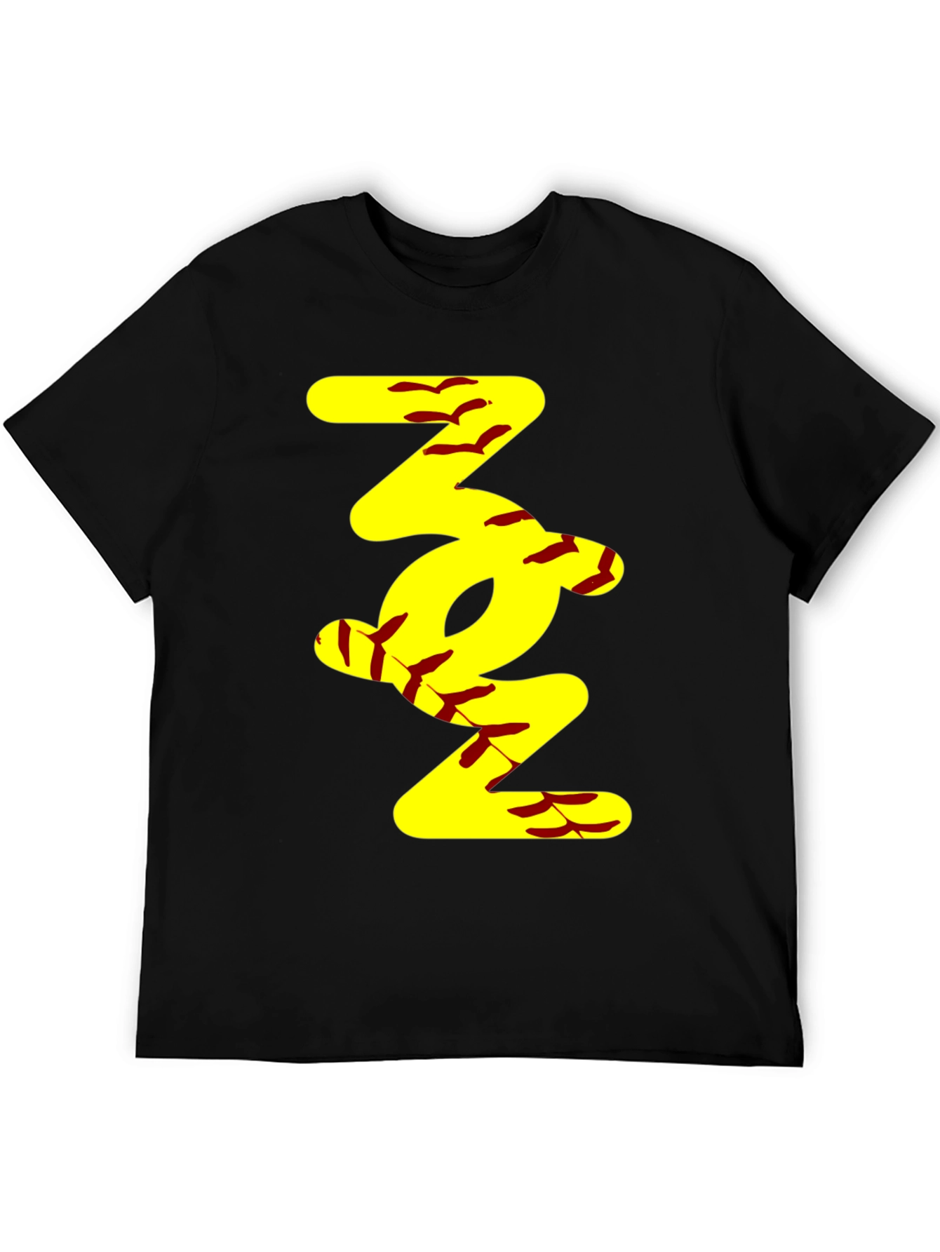 Softball Stitch Tee - Trendy Sportswear