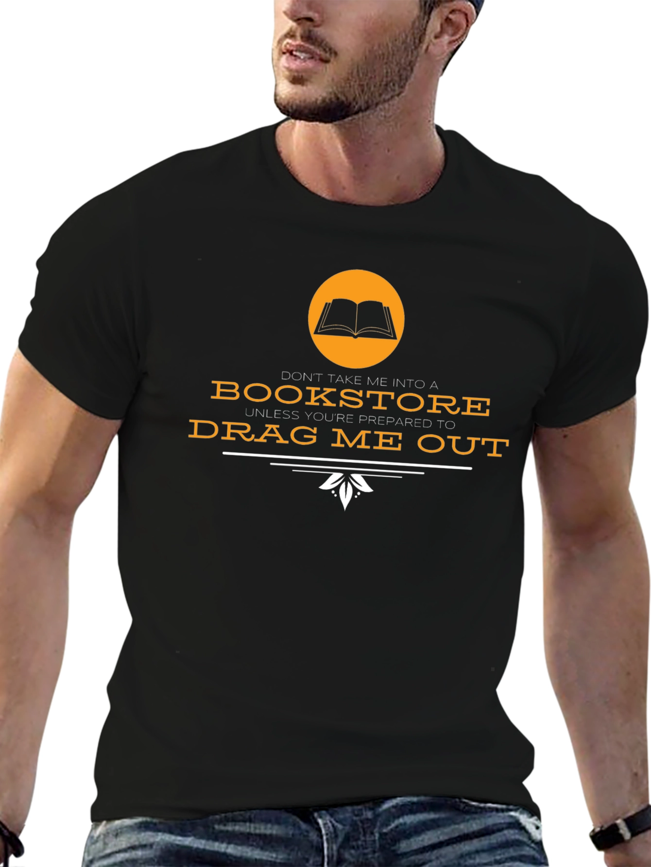 Bookstore Addict T-Shirt - Drag Me Out