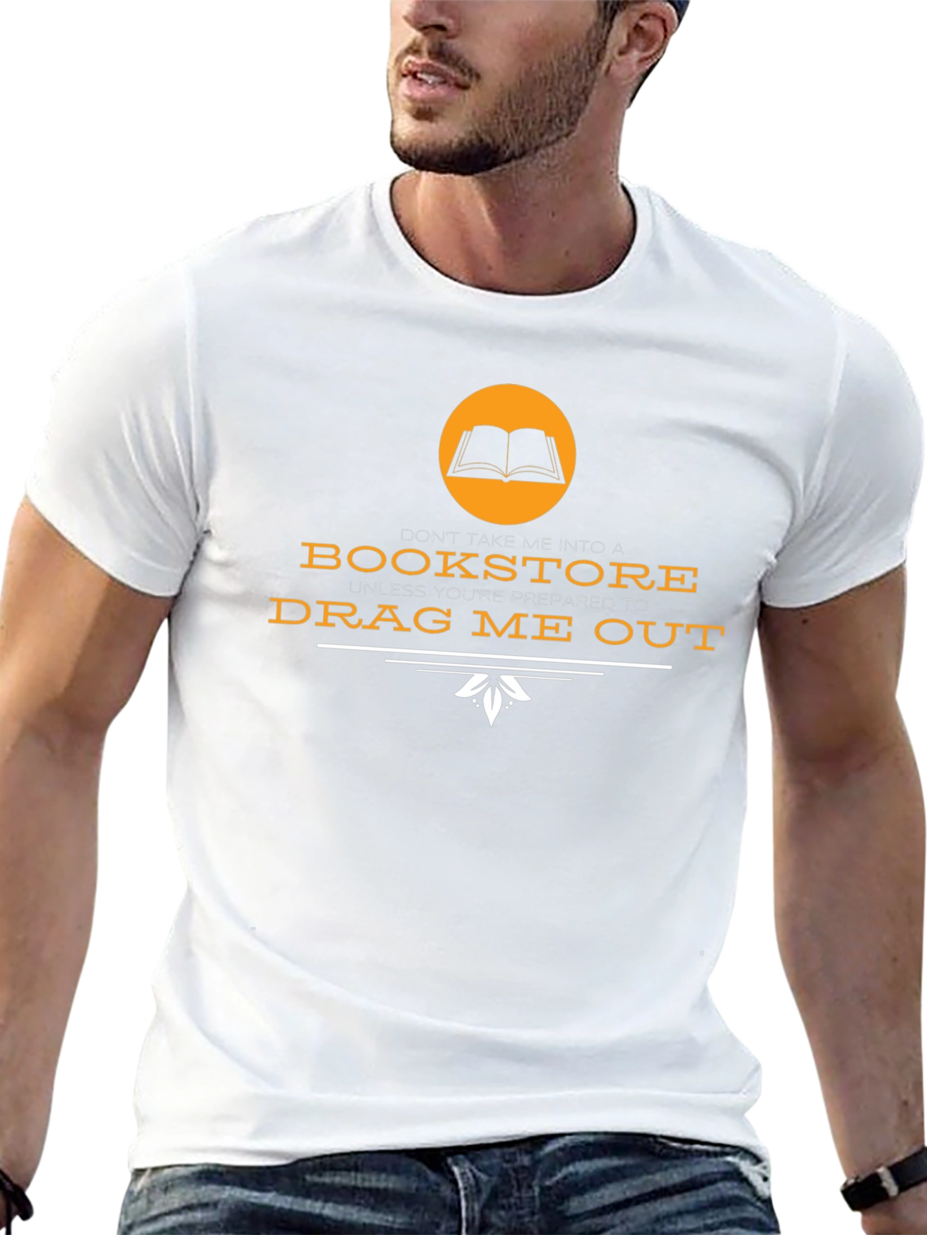 Bookstore Addict T-Shirt - Drag Me Out