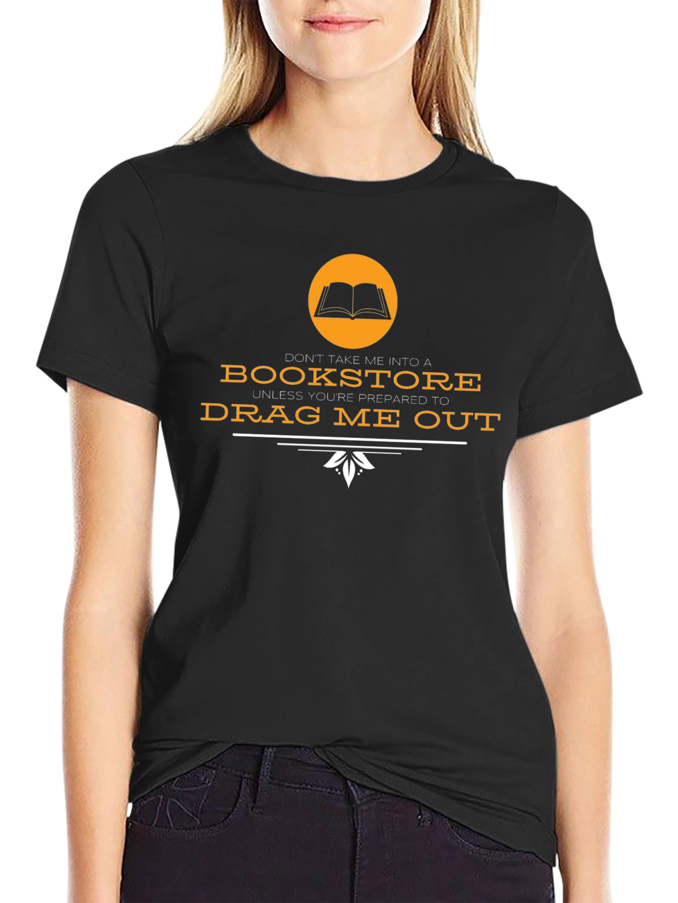 Bookstore Addict T-Shirt - Drag Me Out