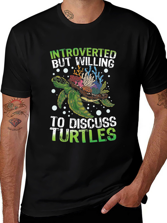 Introverted Turtle Lover T-Shirt