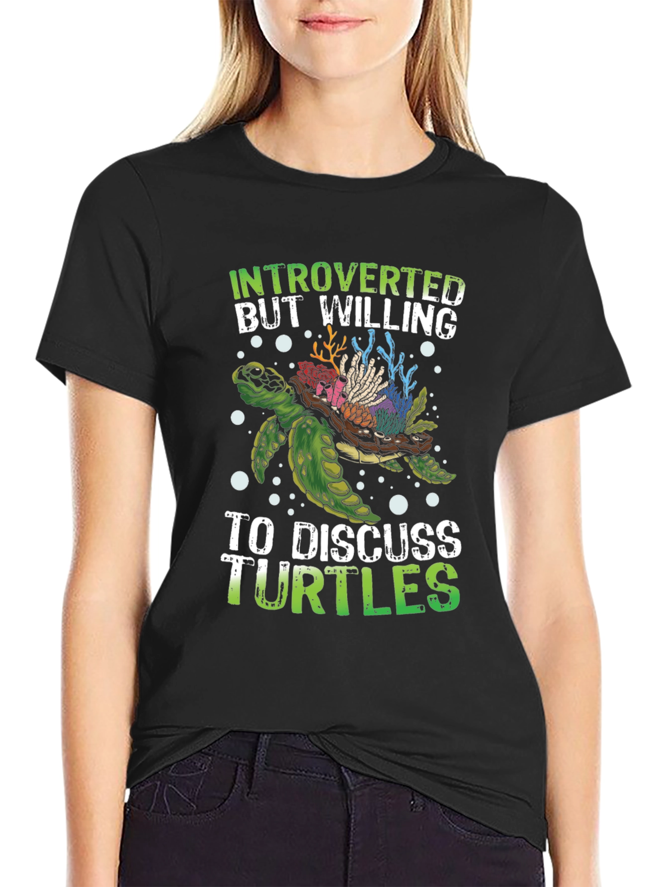 Introverted Turtle Lover T-Shirt