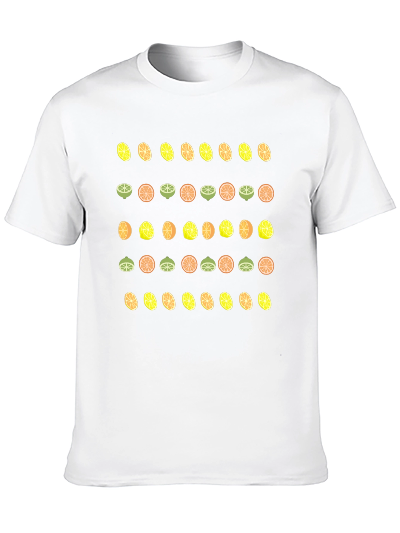 Citrus Pattern T-Shirt