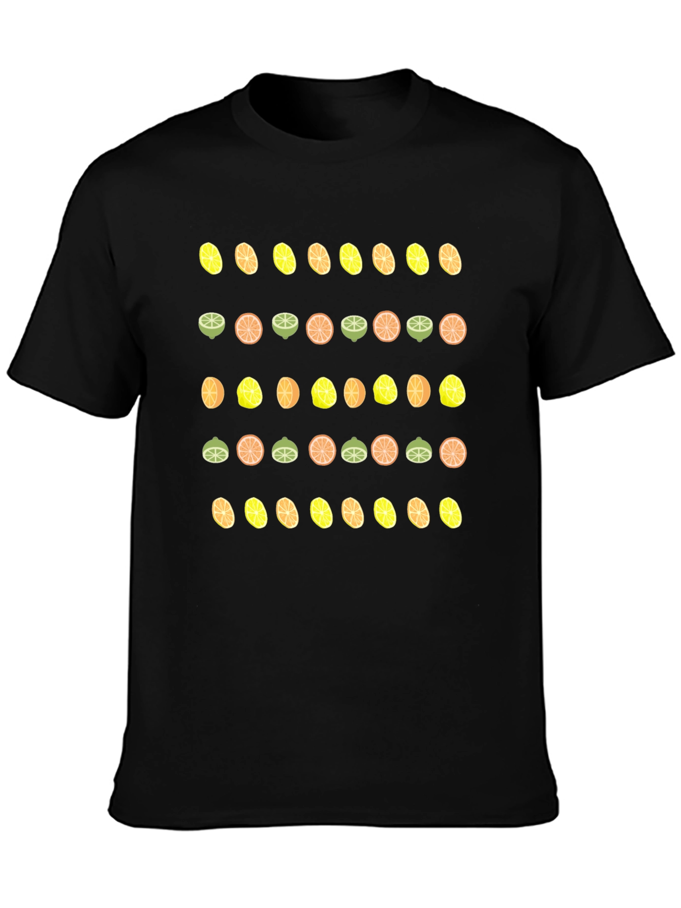 Citrus Pattern T-Shirt