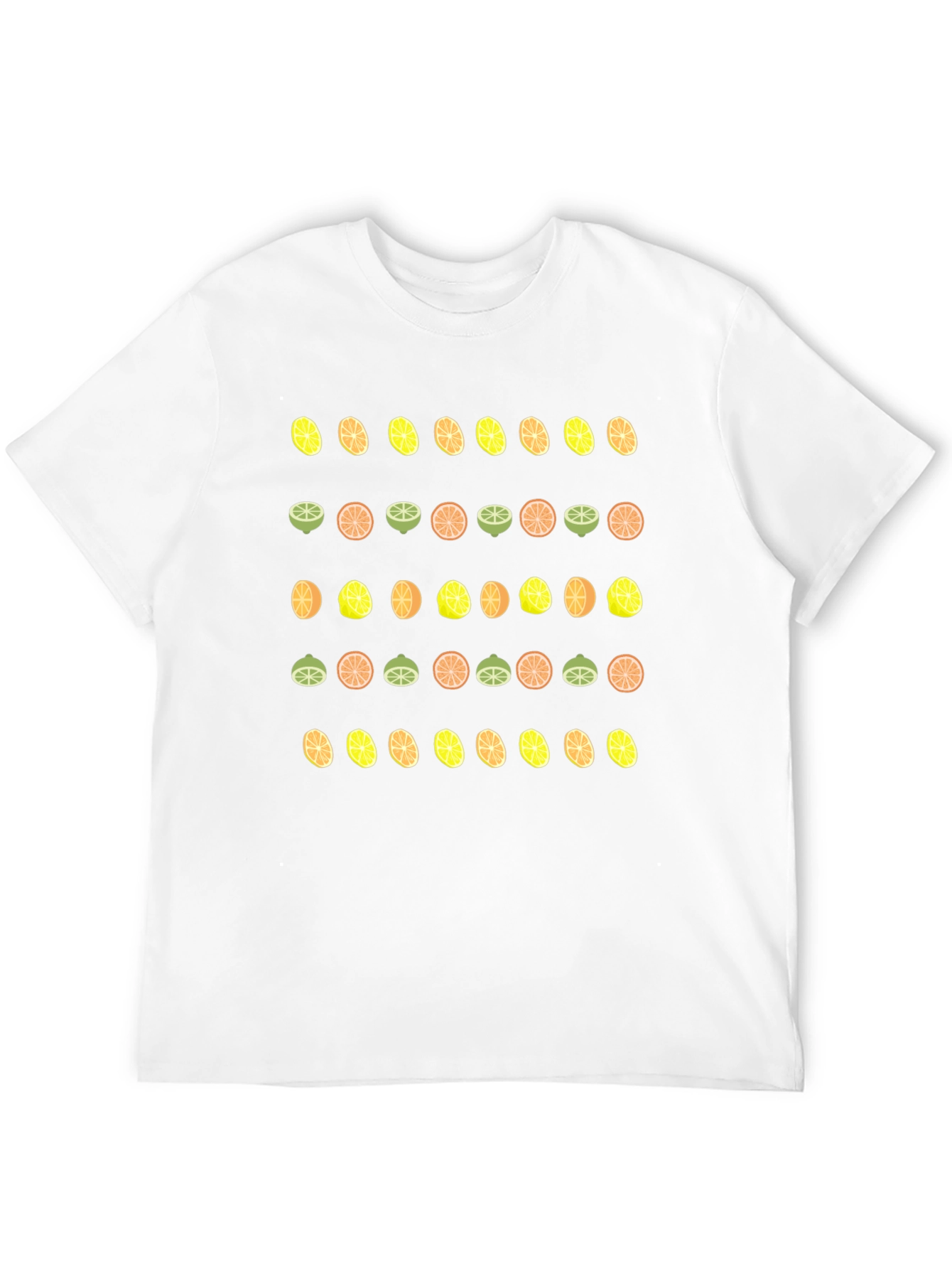 Citrus Pattern T-Shirt
