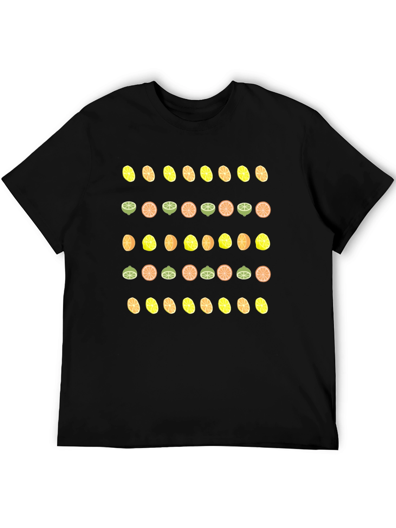 Citrus Pattern T-Shirt