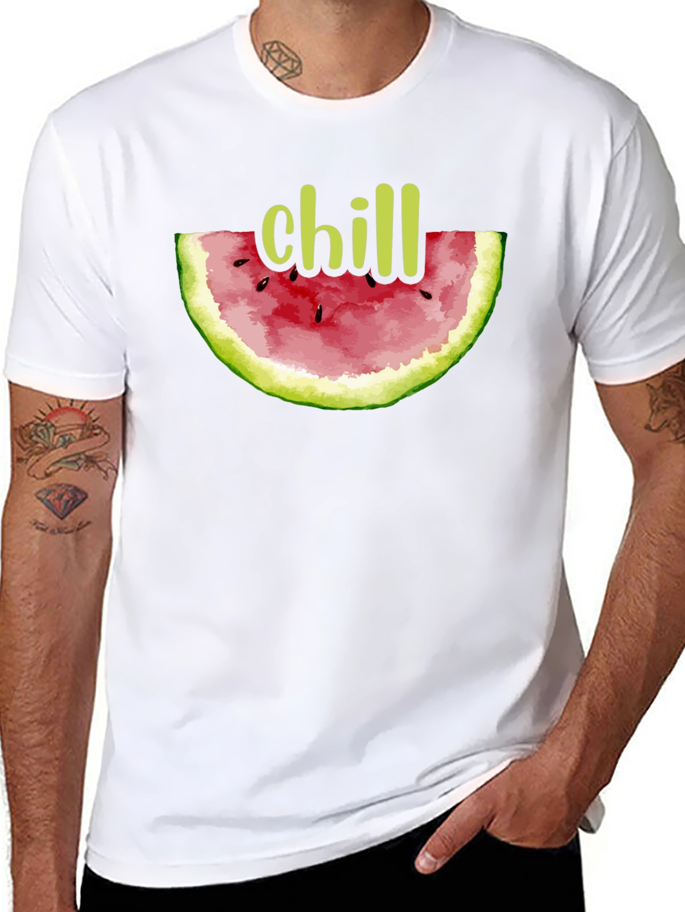 Chill Watermelon Graphic T-Shirt