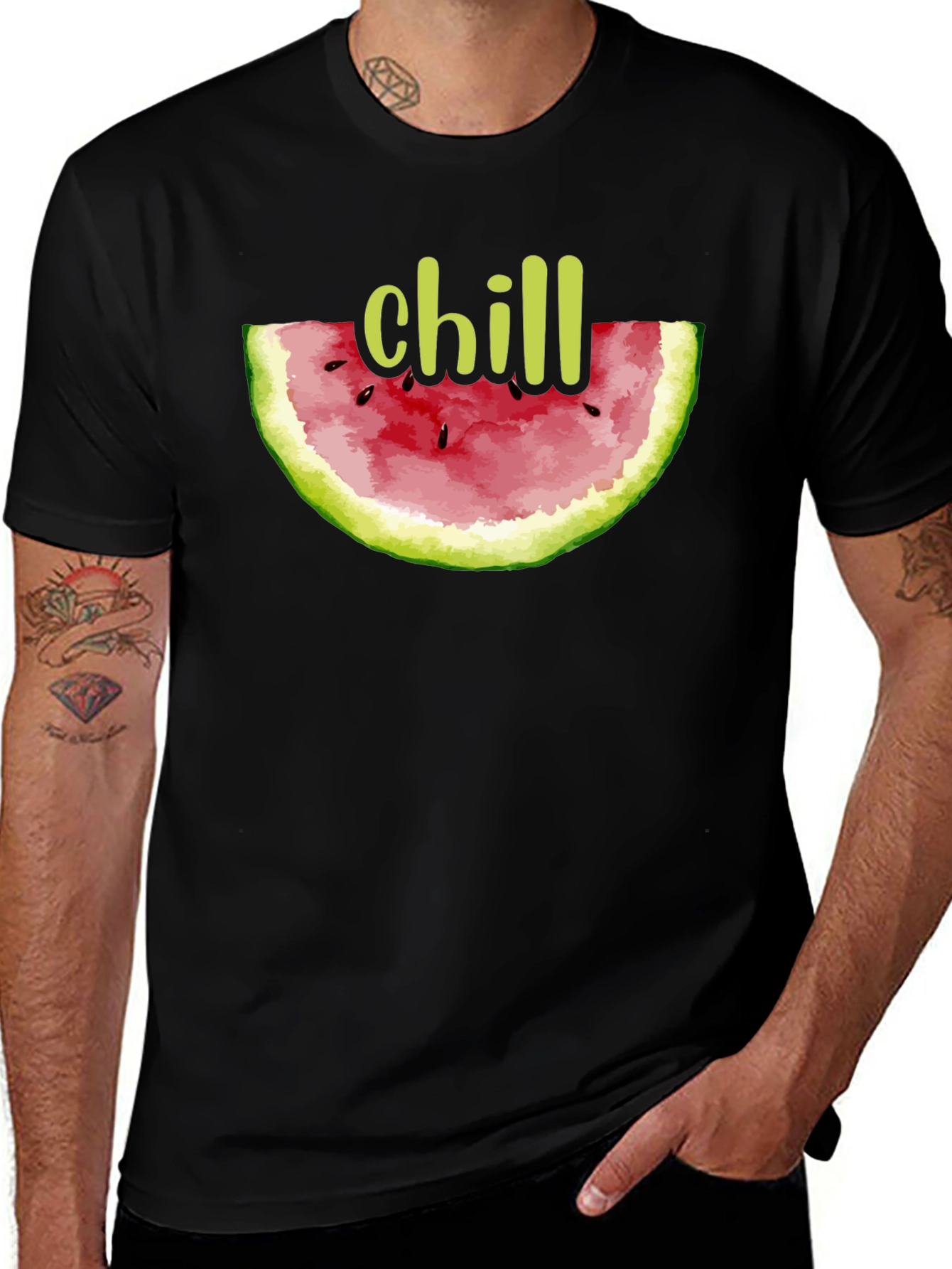 Chill Watermelon Graphic T-Shirt