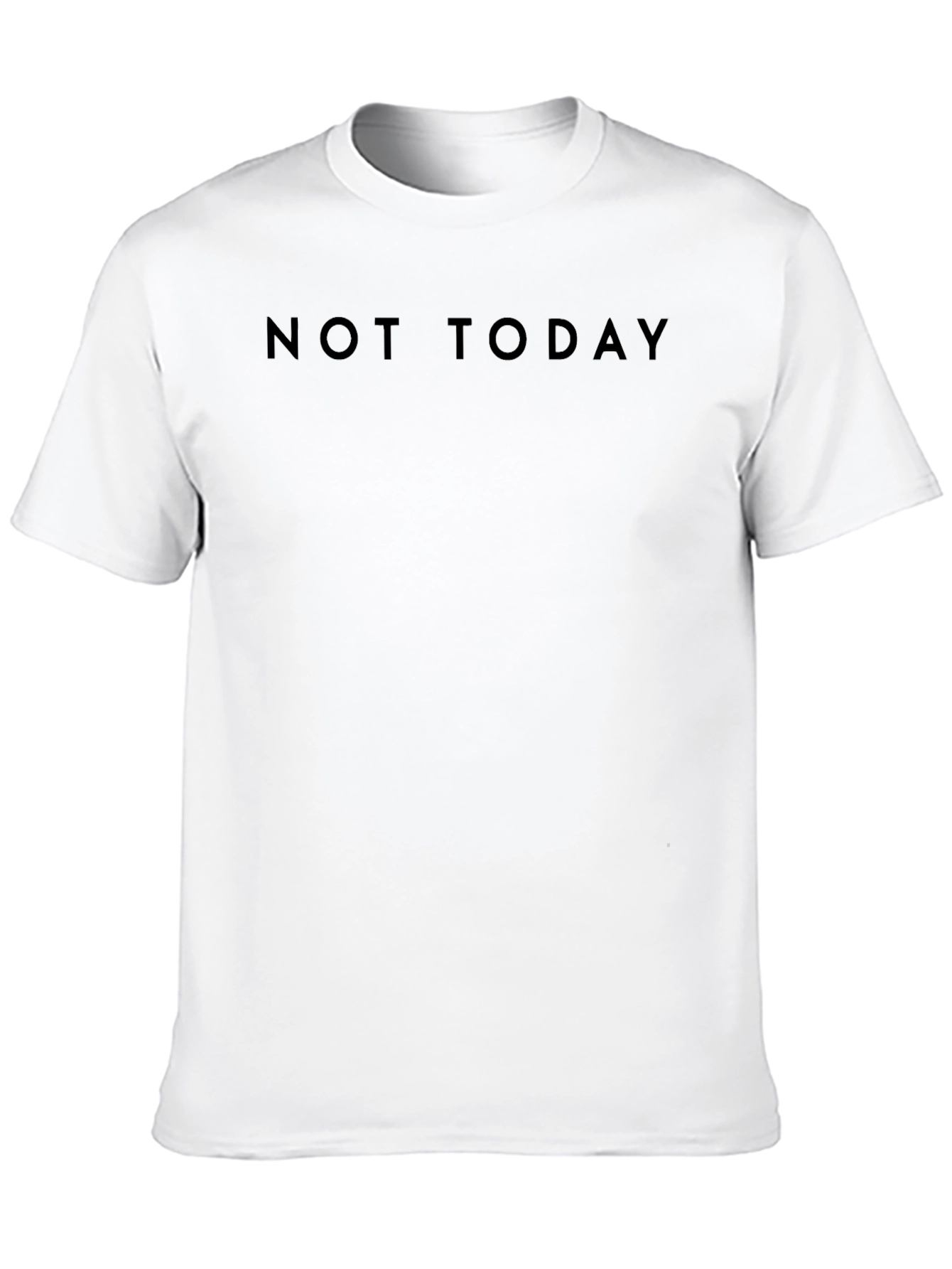 Not Today Graphic Tee - Mens Black T-Shirt