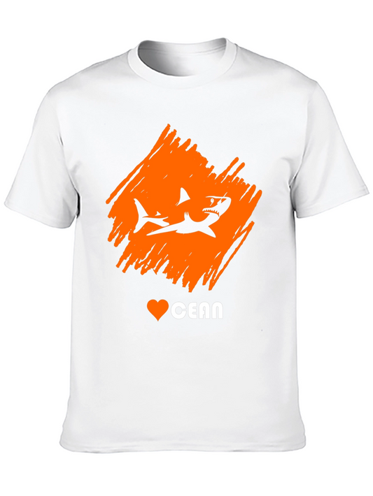 Shark Lover T-Shirt - Ocean Graphic Tee