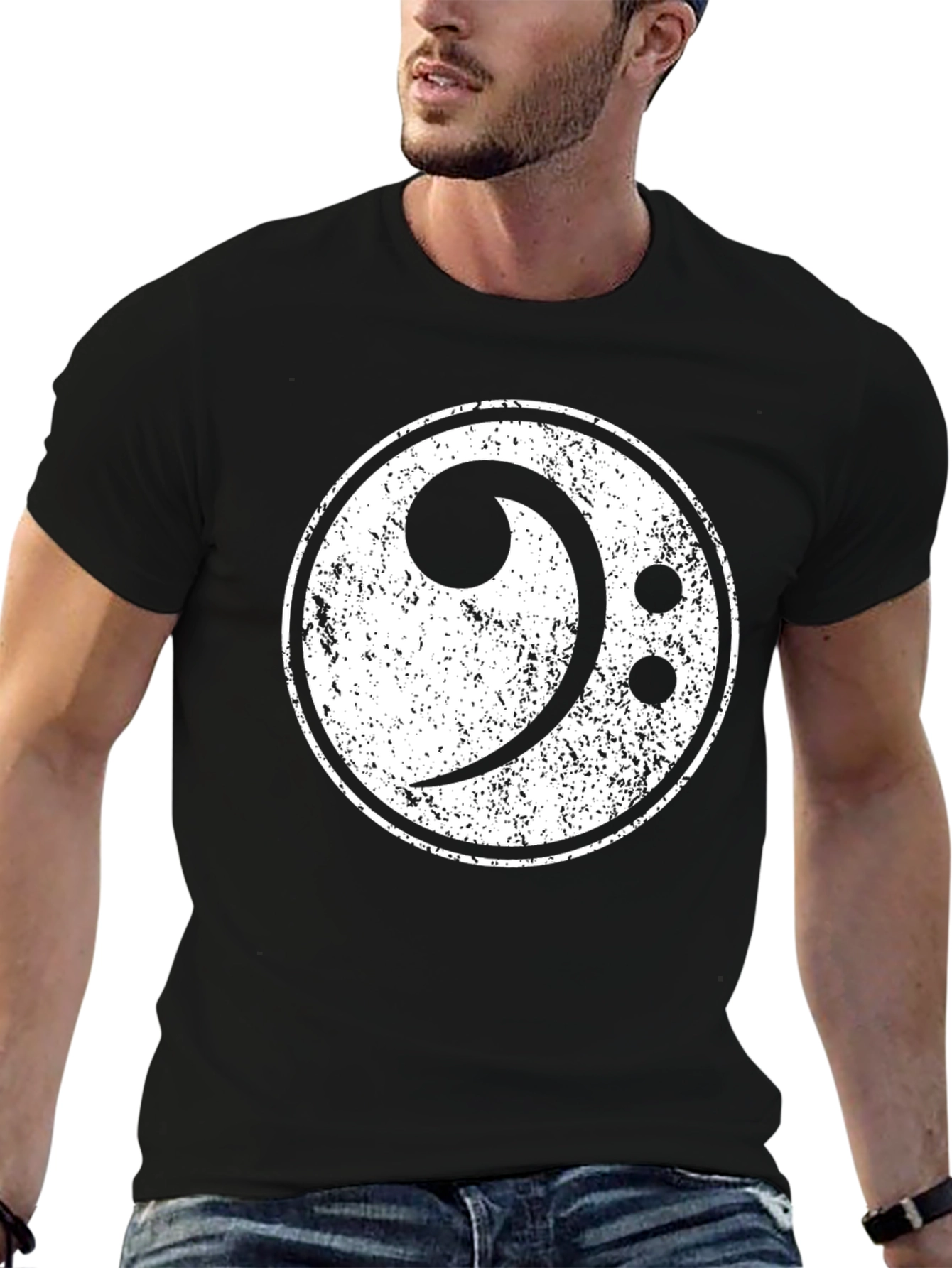 Bass Clef T-Shirt - Music Lovers Tee
