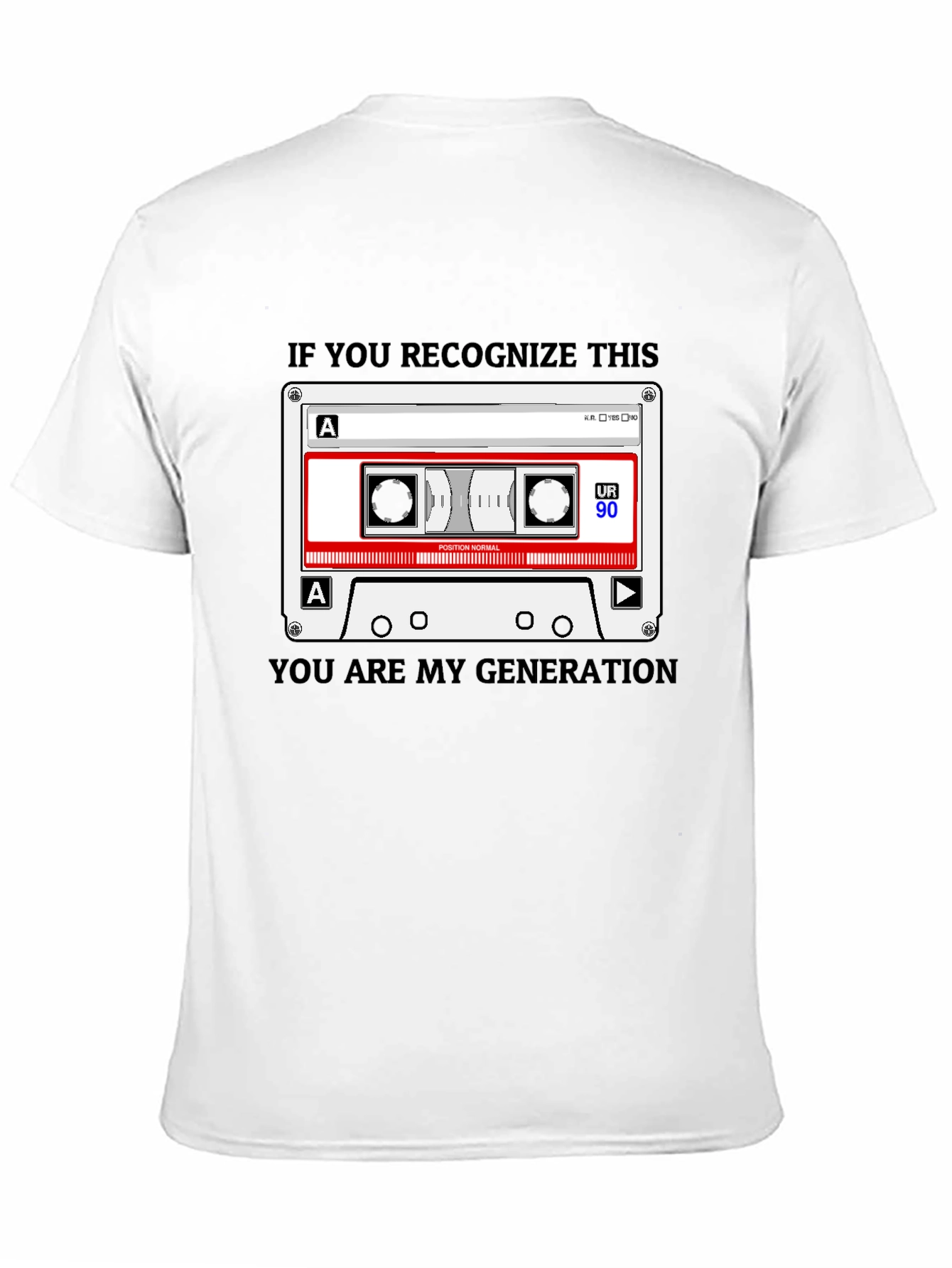 Retro Cassette Generation T-Shirt
