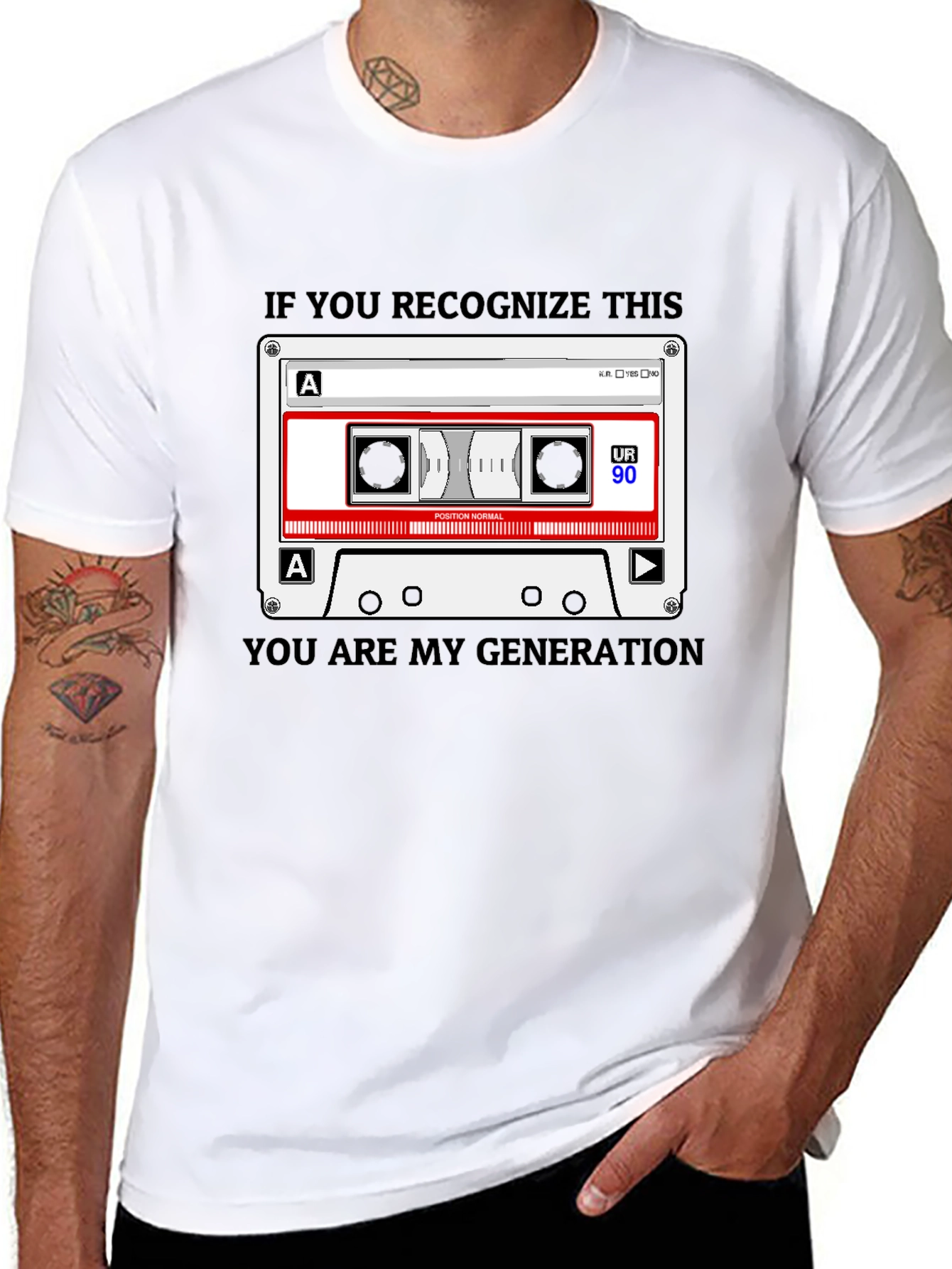 Retro Cassette Generation T-Shirt