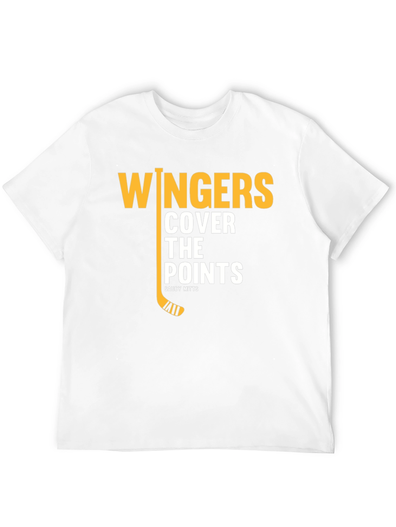 Wingers Cover The Points Black T-Shirt