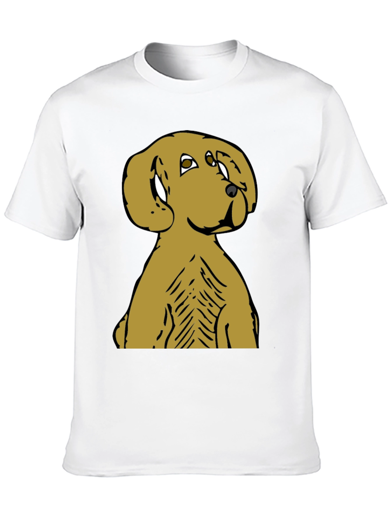 Dog Graphic Tee - Cute Cartoon Dog Shirt