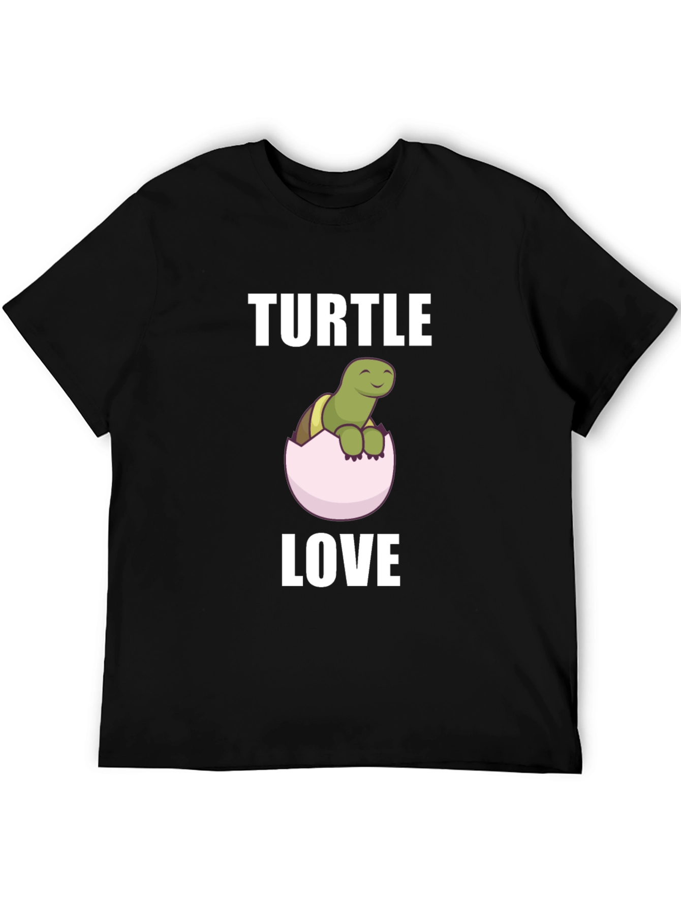 Turtle Love T-Shirt - Cute Cartoon Graphic Tee