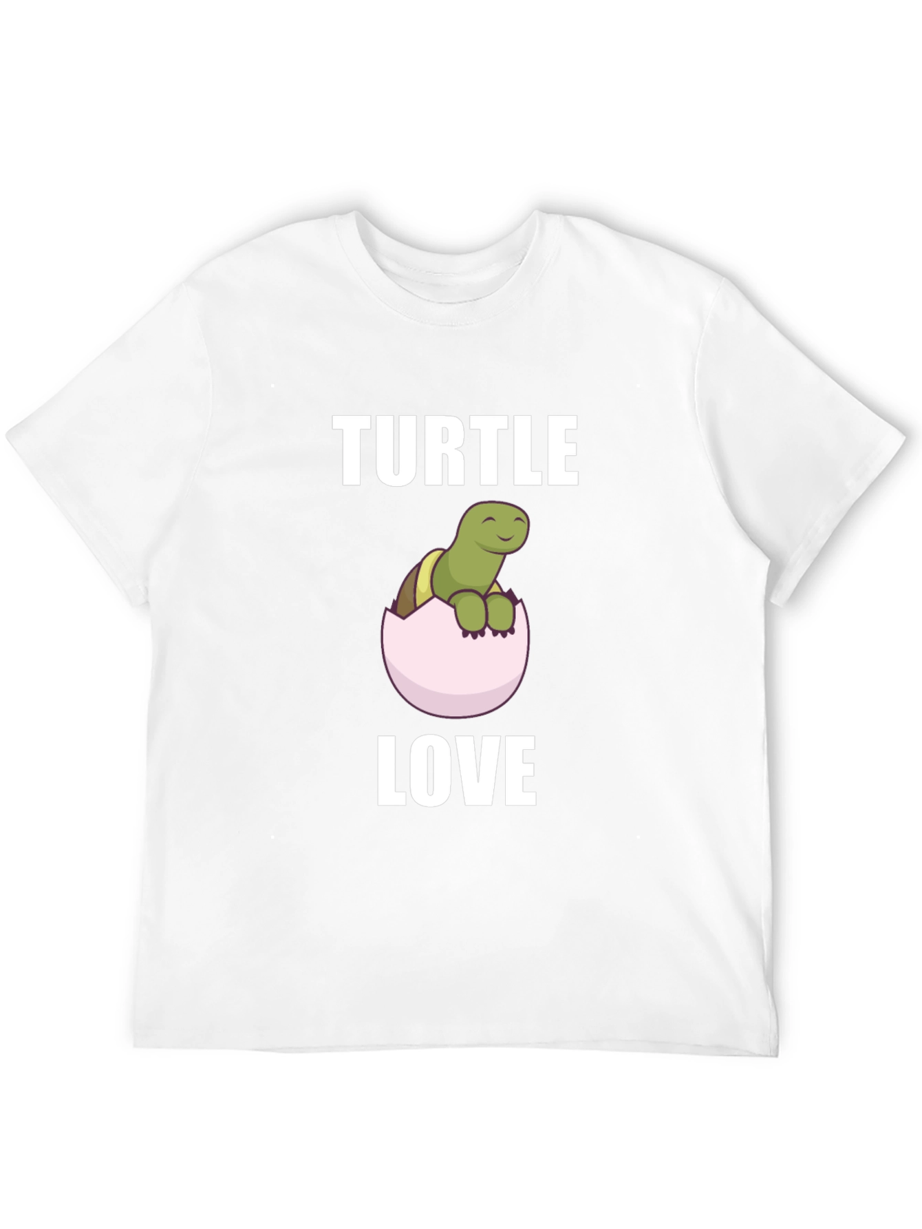 Turtle Love T-Shirt - Cute Cartoon Graphic Tee