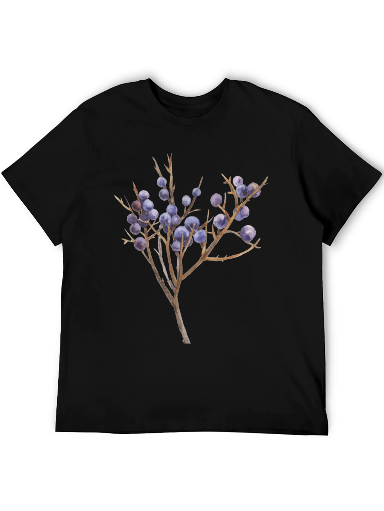 Botanical Branch Graphic T-Shirt