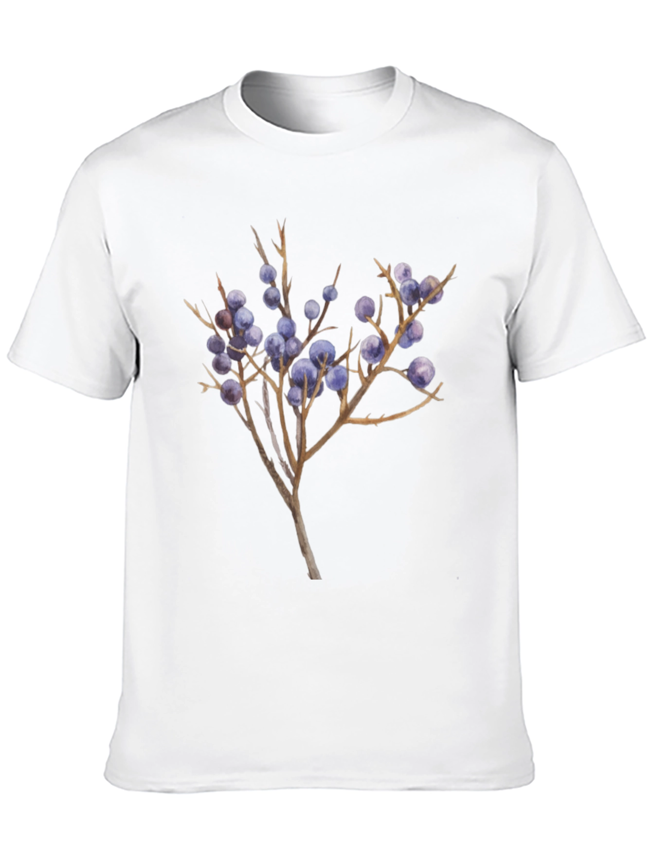 Botanical Branch Graphic T-Shirt