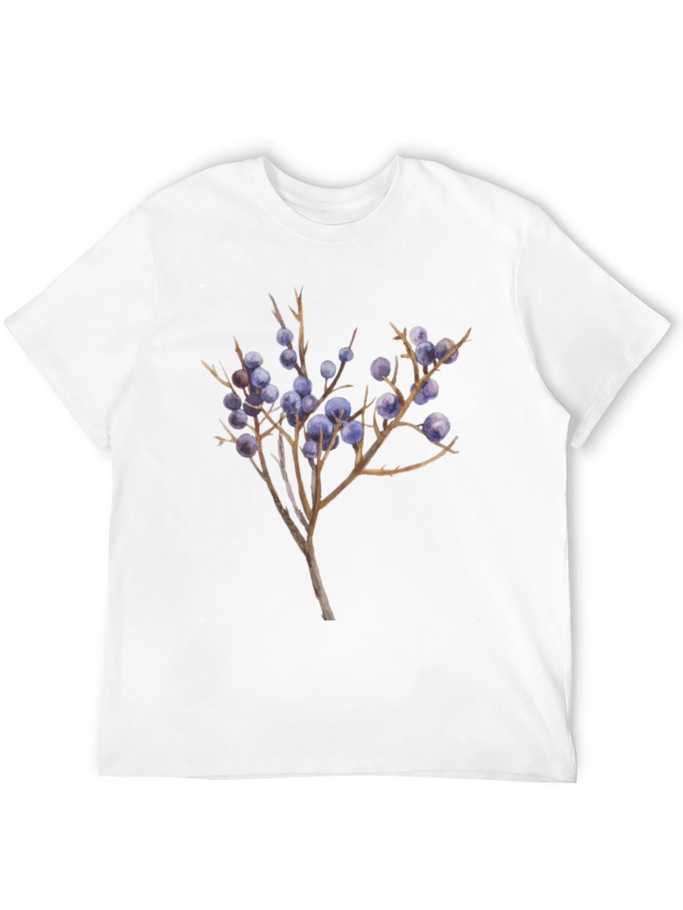 Botanical Branch Graphic T-Shirt