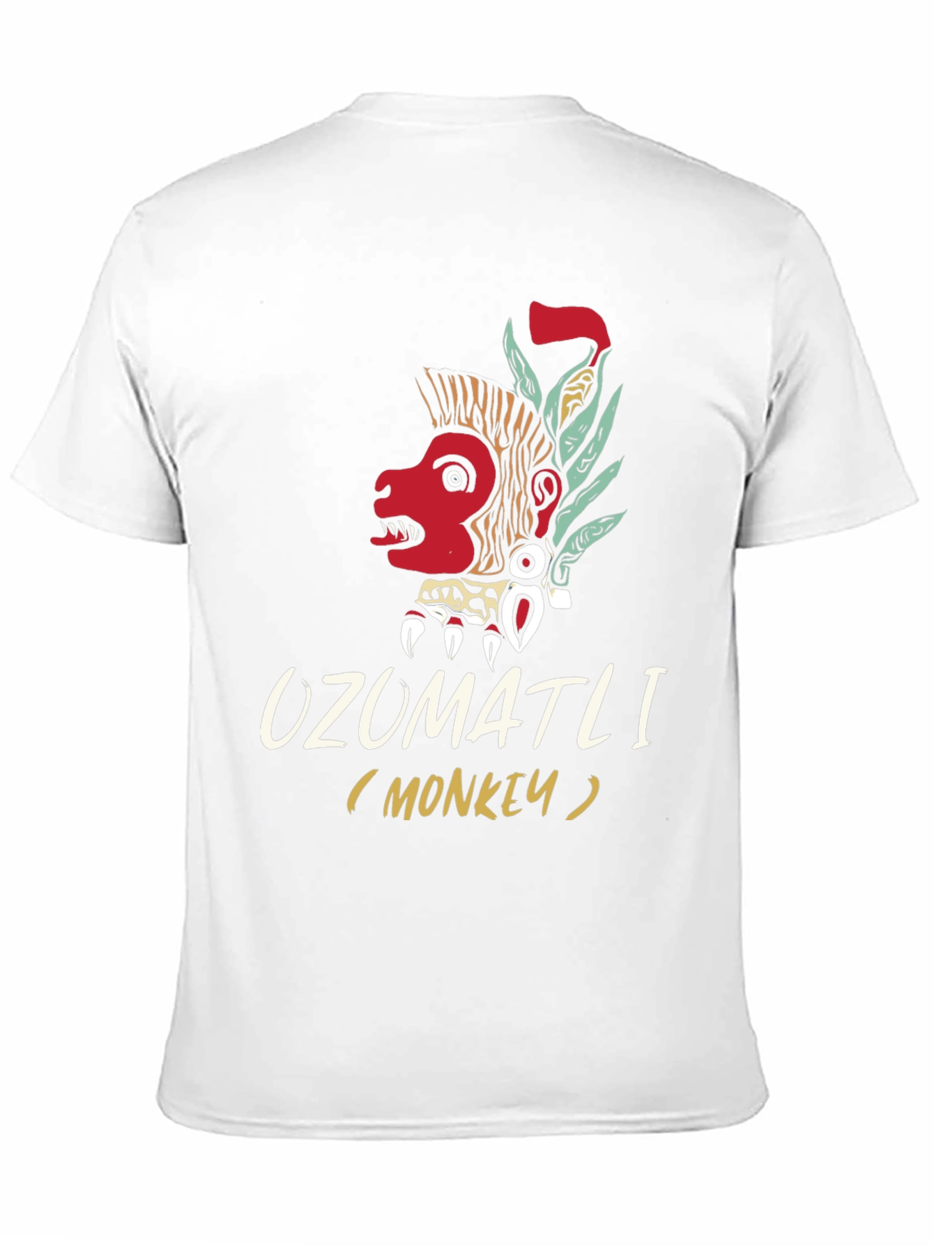 Ozumaltli Monkey T-Shirt - Aztec Inspired Design