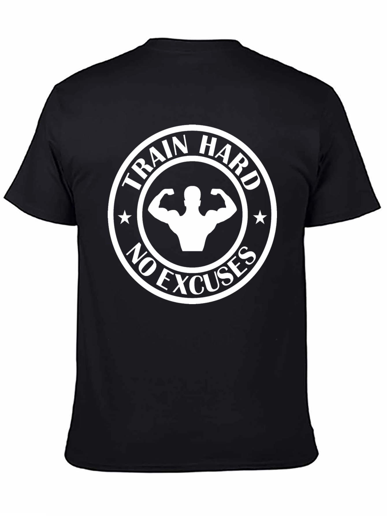 Train Hard No Excuses Graphic Tee