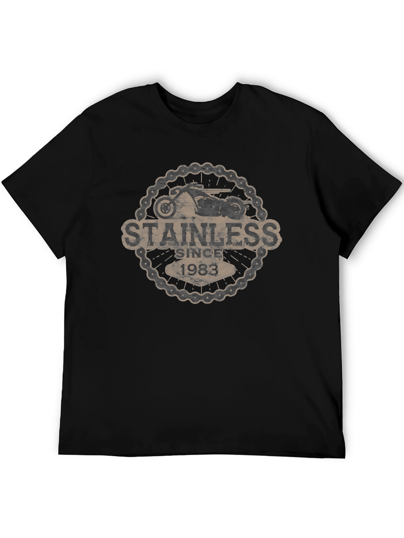 Stainless Since 1983 Motorcycle T-Shirt