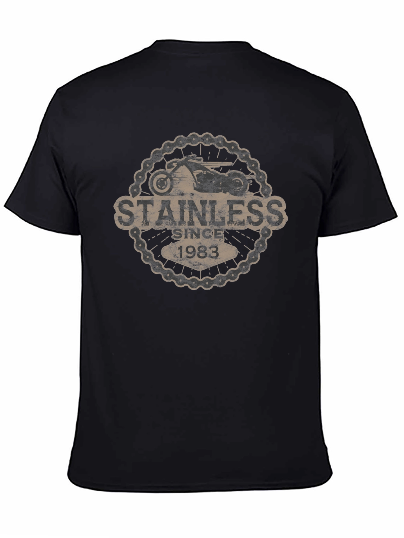 Stainless Since 1983 Motorcycle T-Shirt