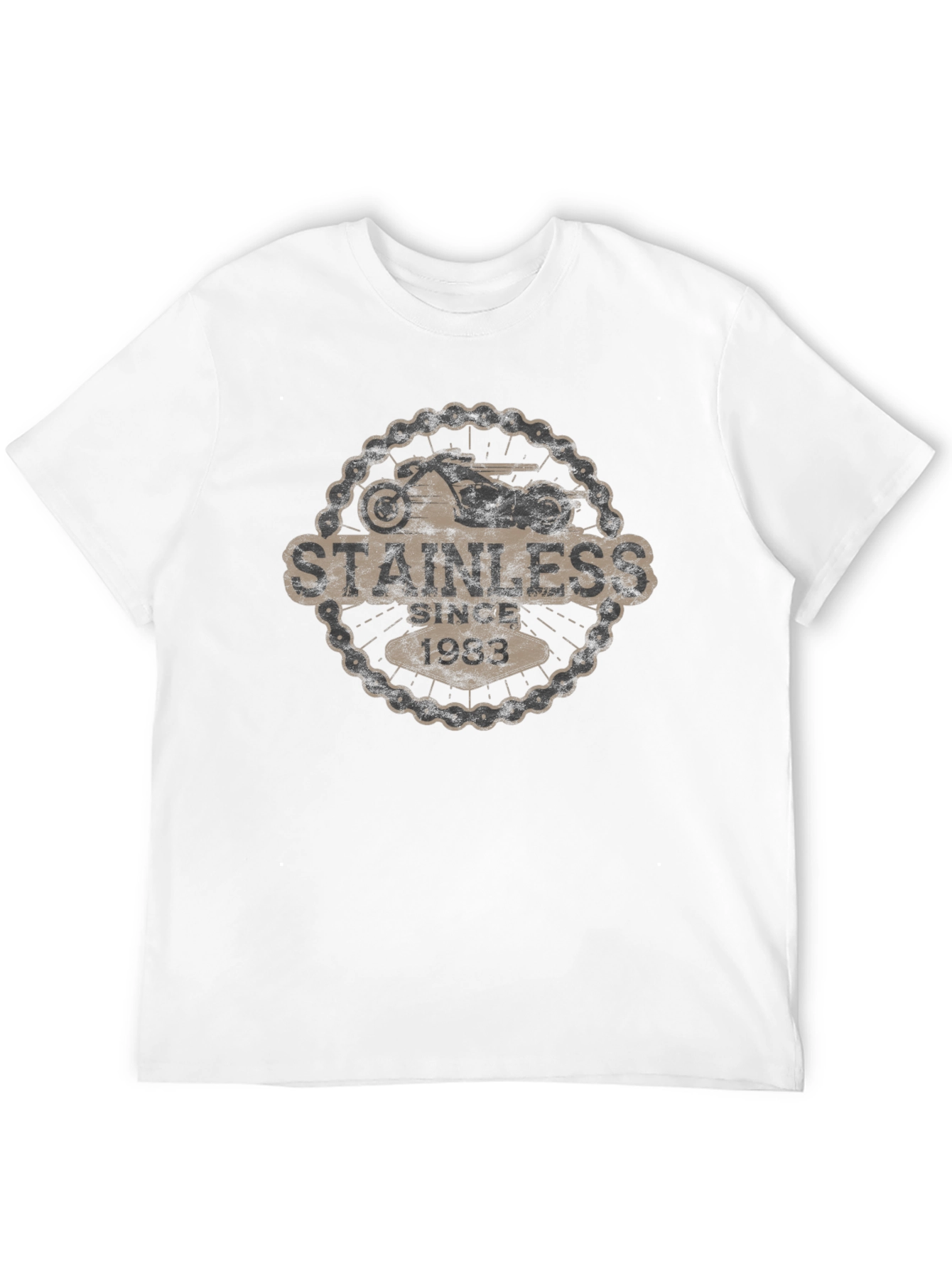 Stainless Since 1983 Motorcycle T-Shirt