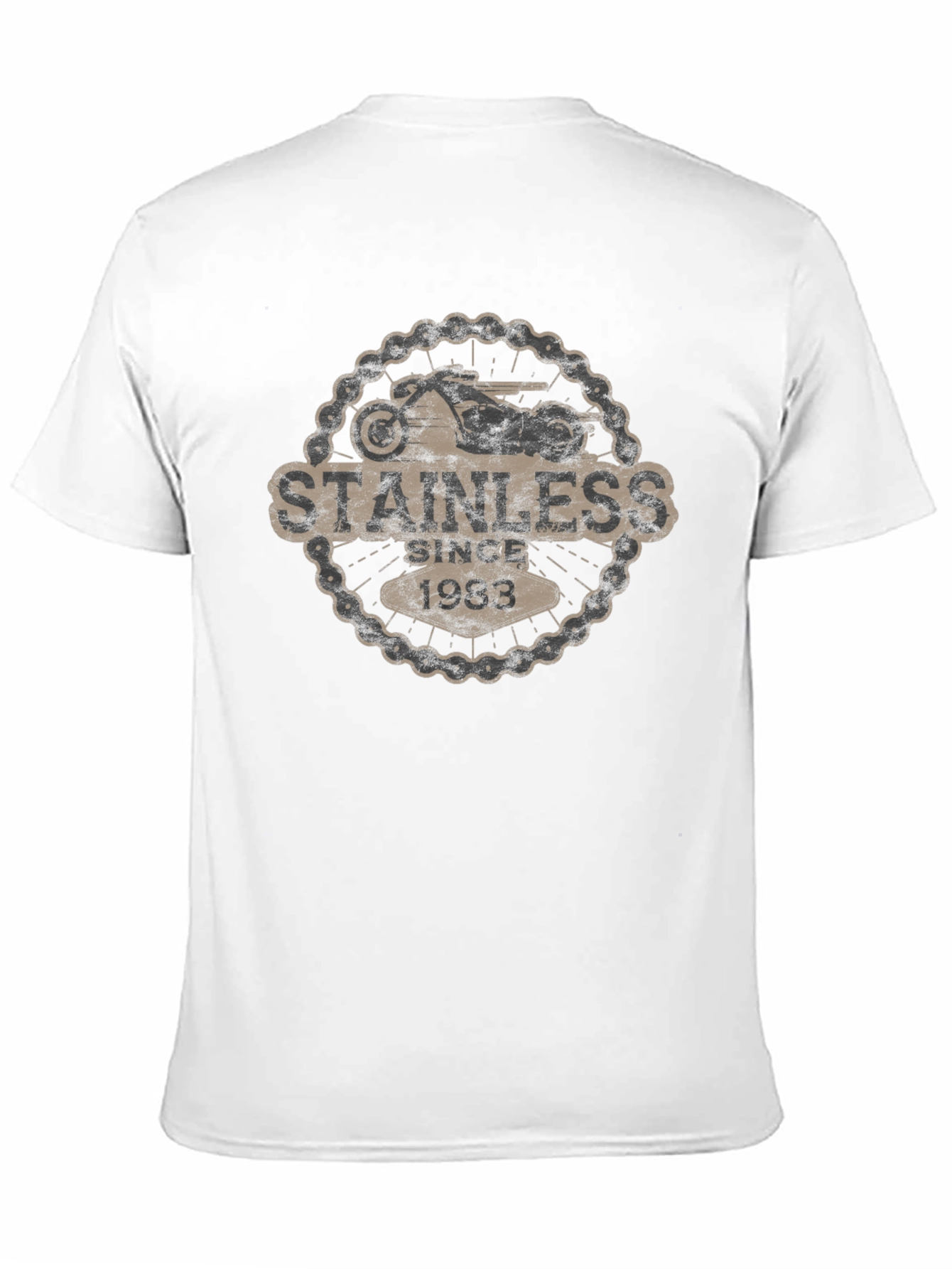 Stainless Since 1983 Motorcycle T-Shirt