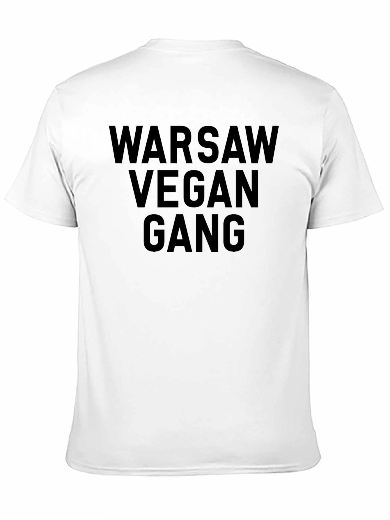 Warsaw Vegan Gang T-Shirt - Bold Statement Tee