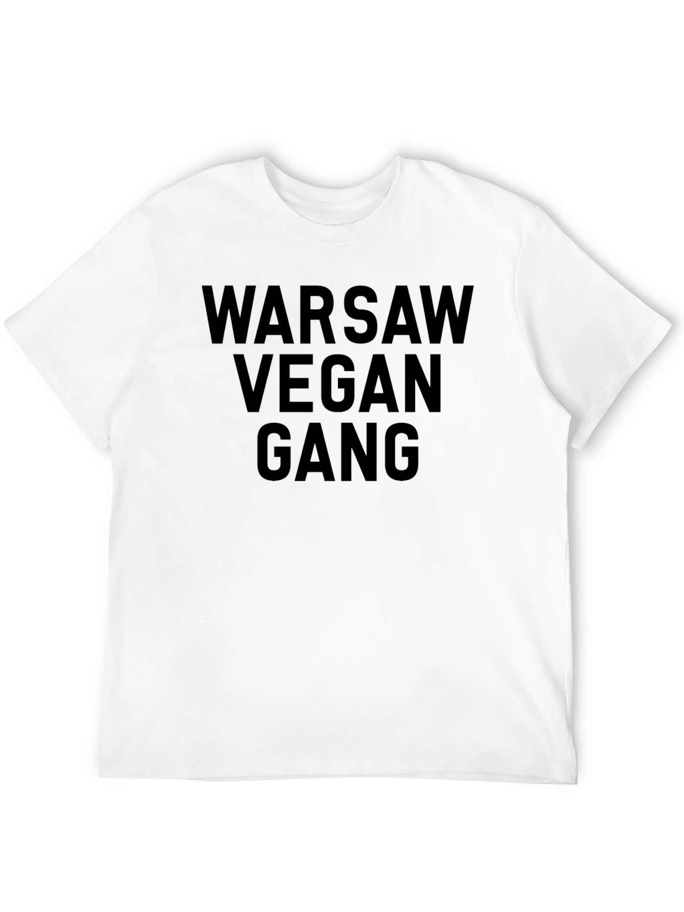 Warsaw Vegan Gang T-Shirt - Bold Statement Tee