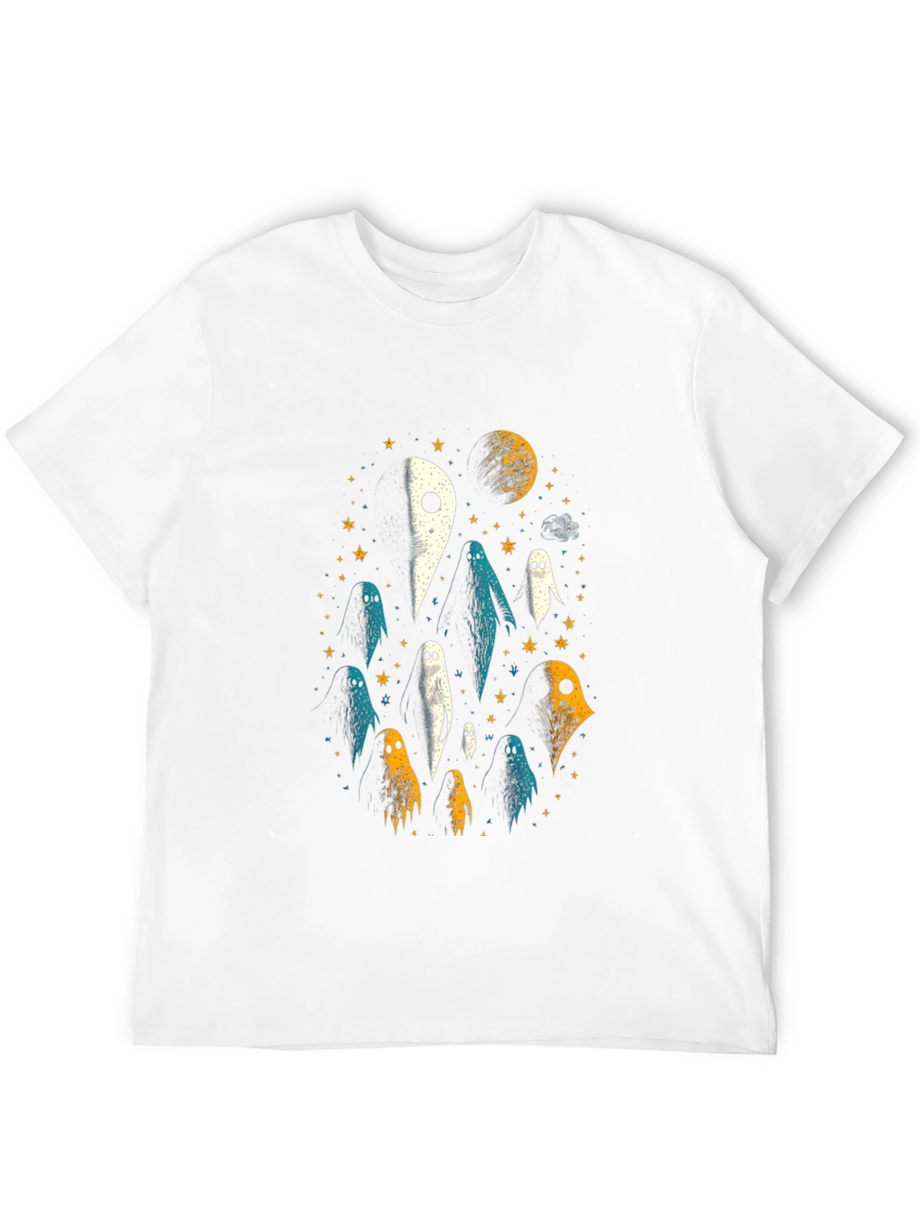 Ghostly Black T-Shirt
