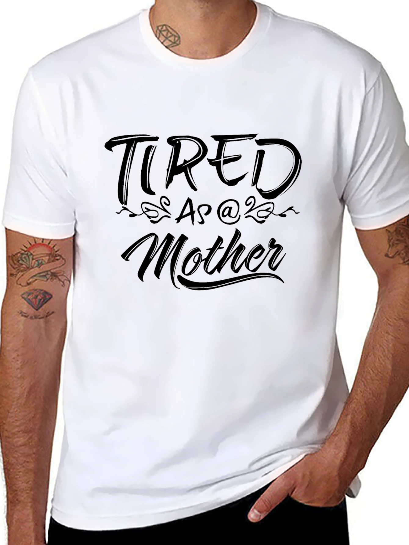 Tired as a Mother Graphic T-Shirt