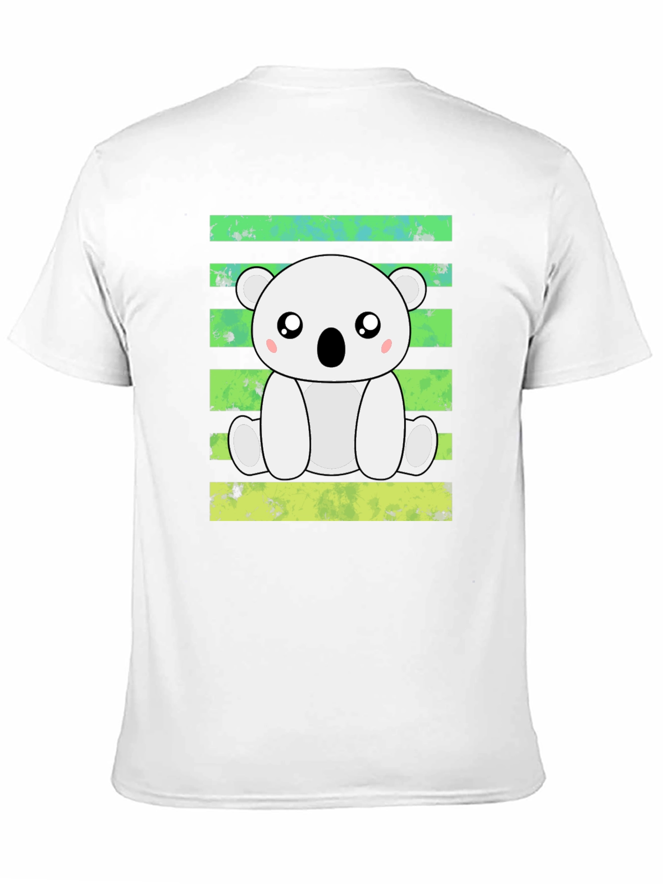 Cute Bear Graphic Tee - Soft Cotton Blend