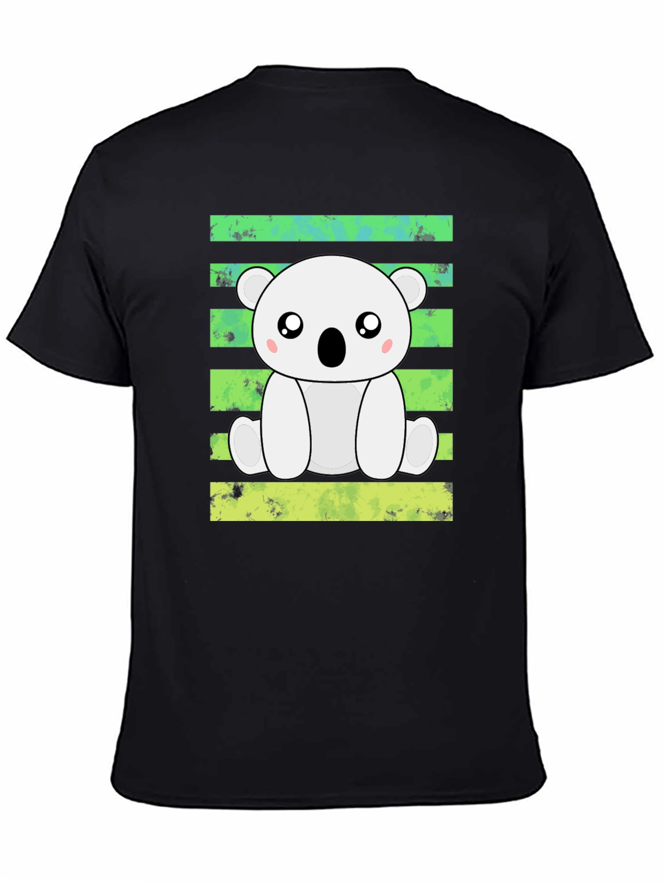 Cute Bear Graphic Tee - Soft Cotton Blend