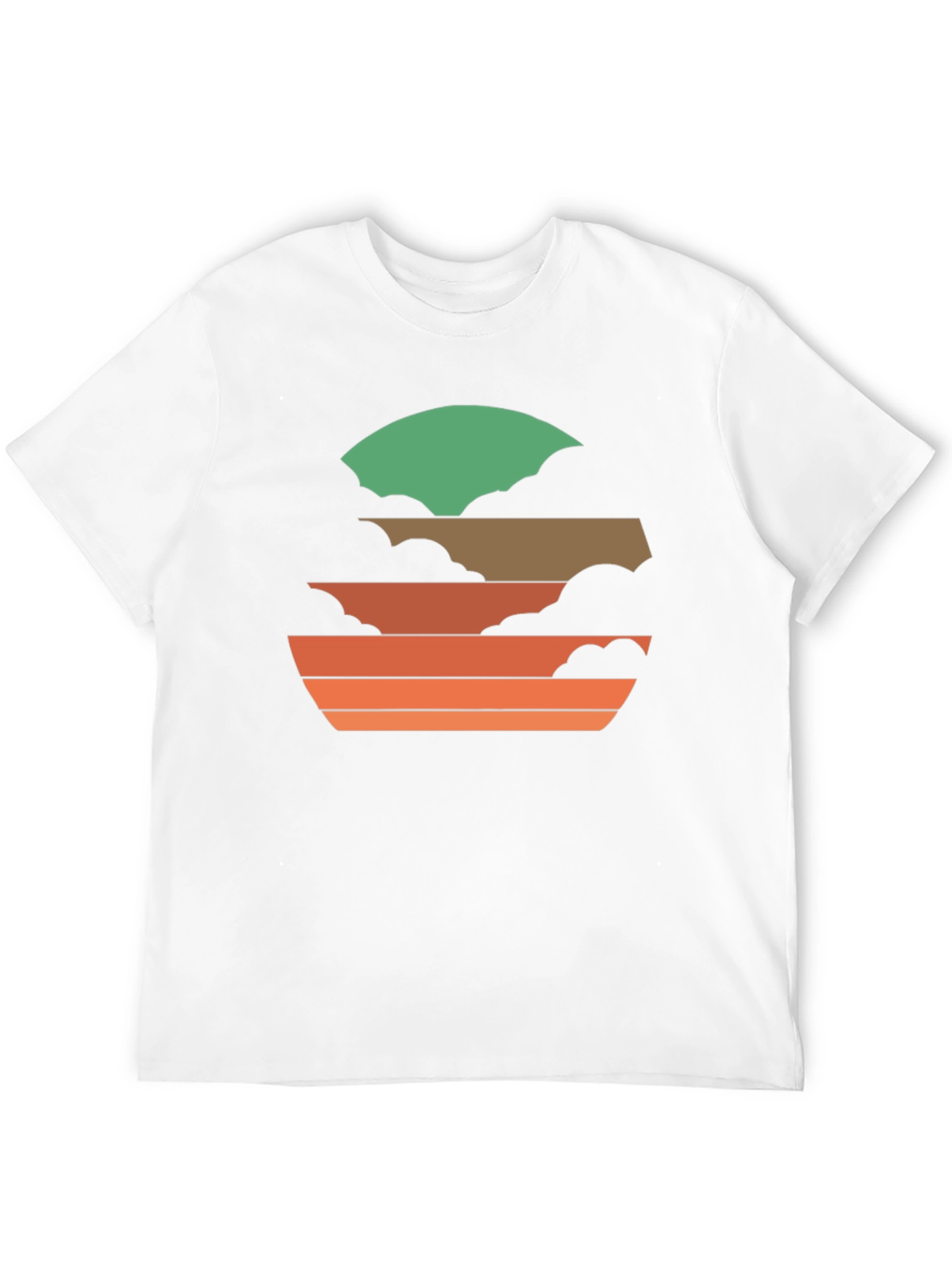 Retro Sunset Graphic Tee - Cool Casual Wear