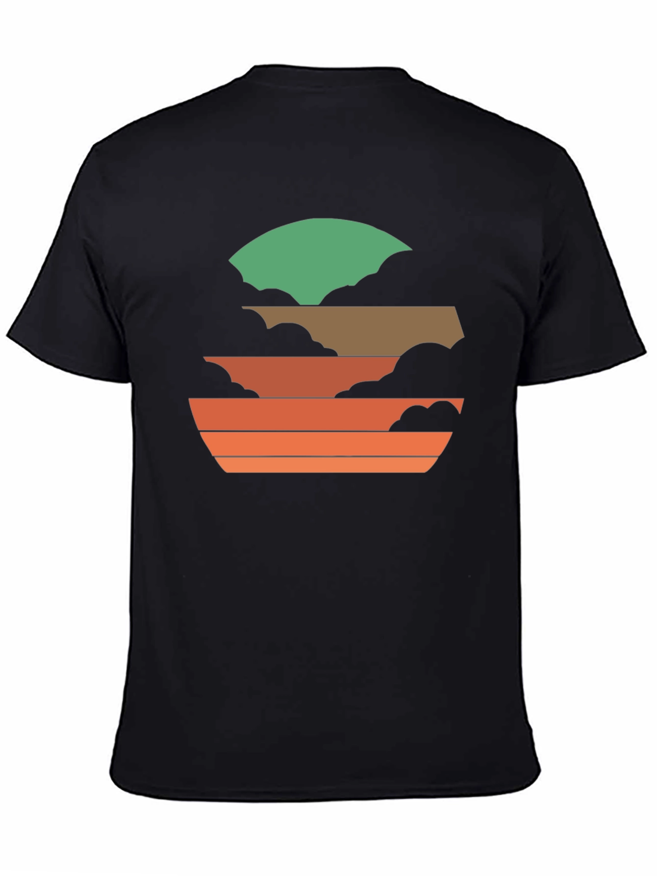 Retro Sunset Graphic Tee - Cool Casual Wear