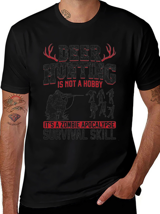 Zombie Apocalypse Survival Skill Graphic Tee
