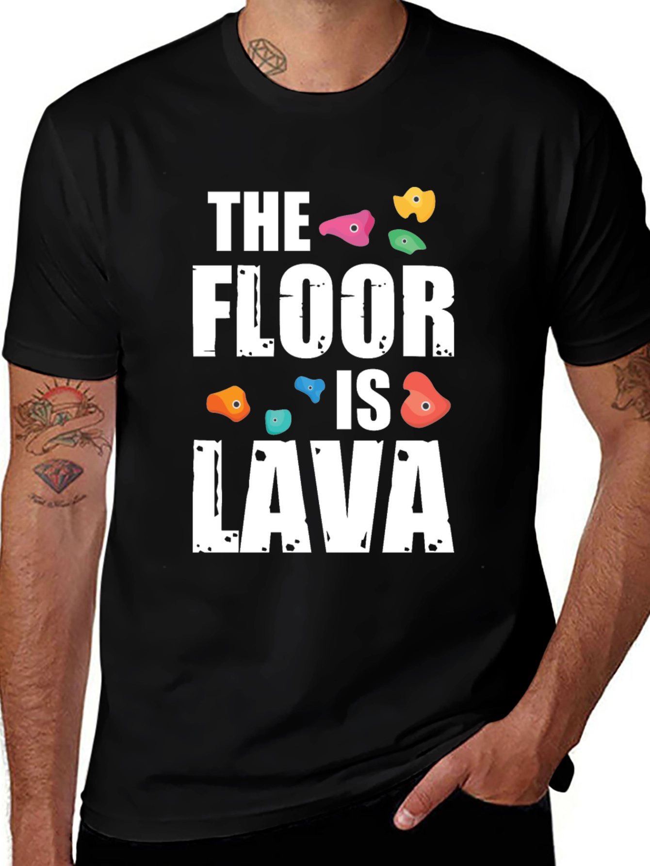 The Floor is Lava Climbing T-Shirt