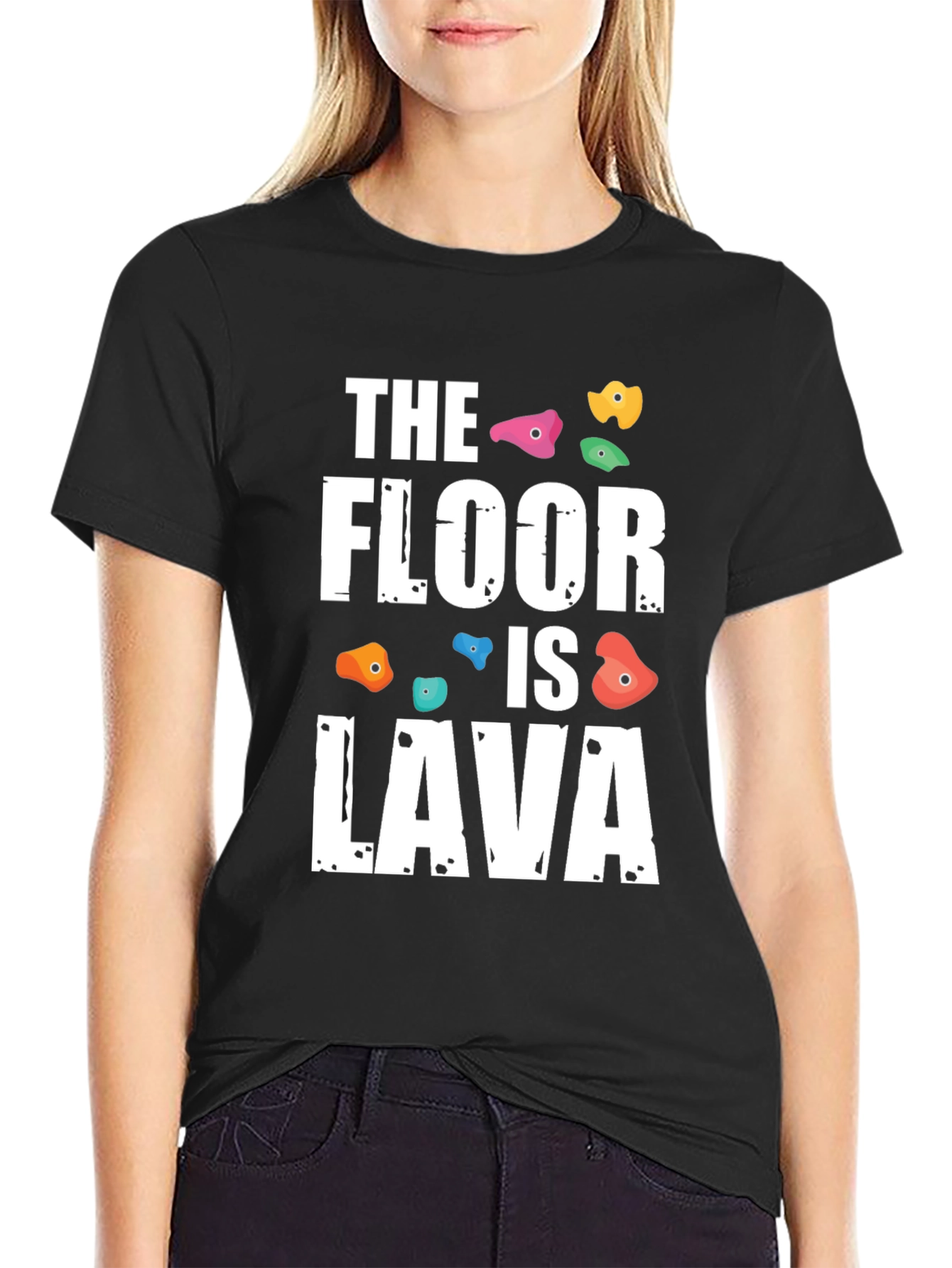 The Floor is Lava Climbing T-Shirt