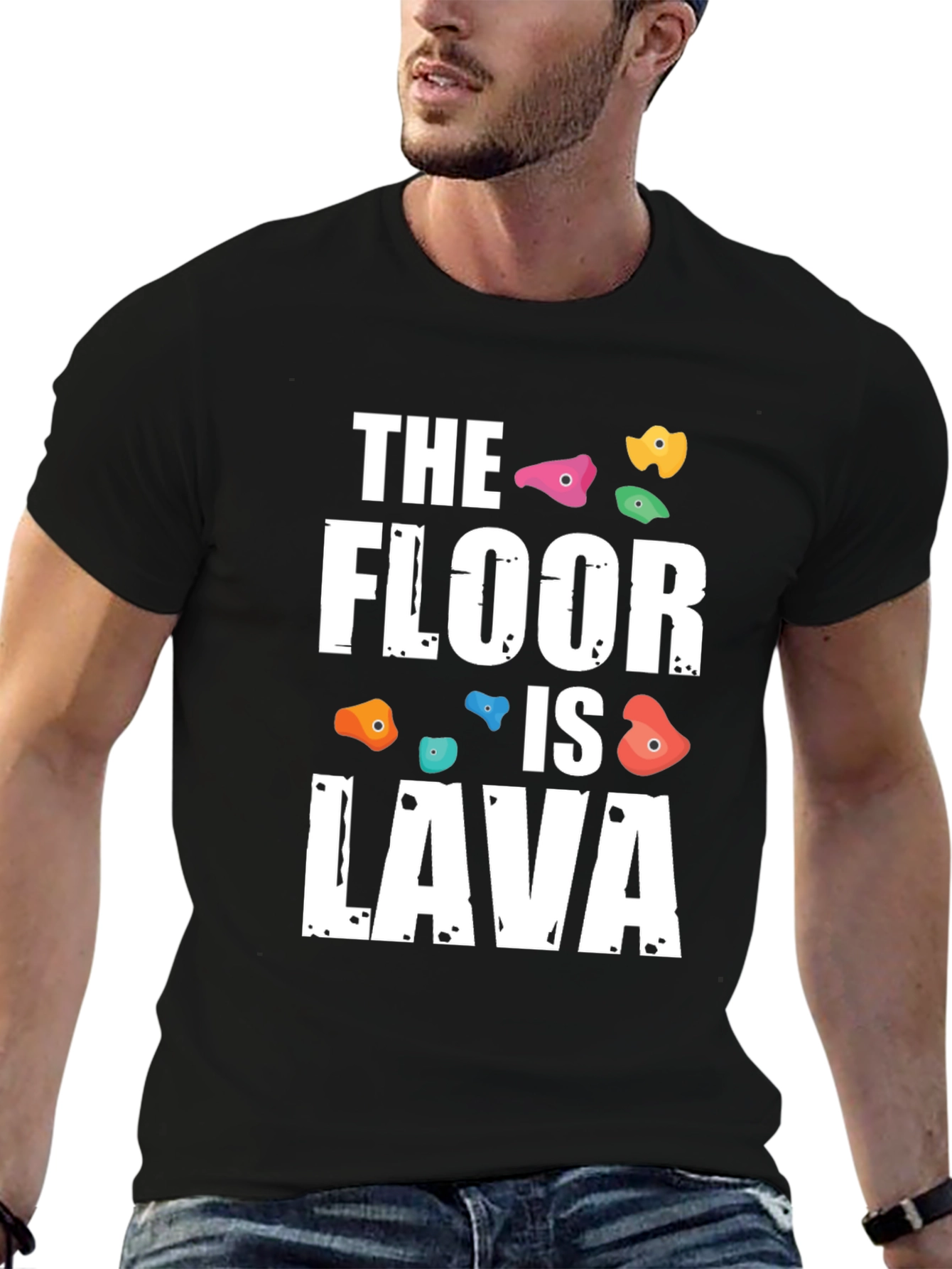 The Floor is Lava Climbing T-Shirt