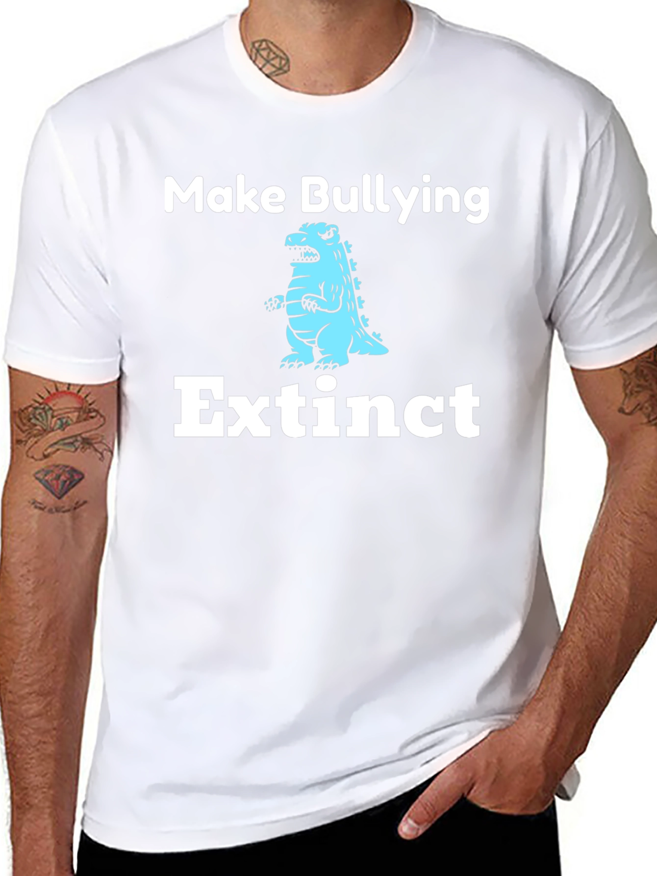Make Bullying Extinct Graphic Tee