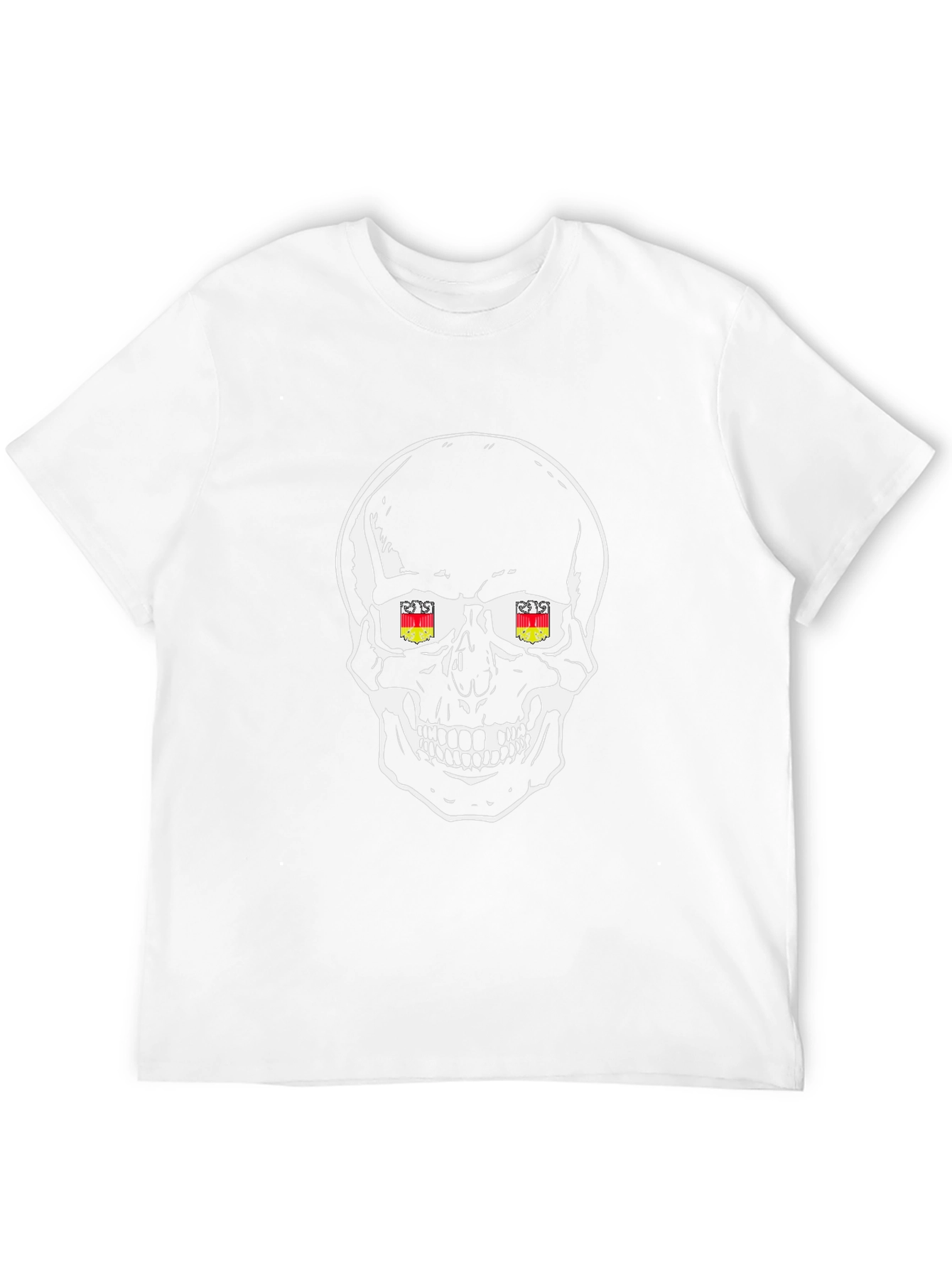 Skull Graphic T-Shirt - Edgy Style