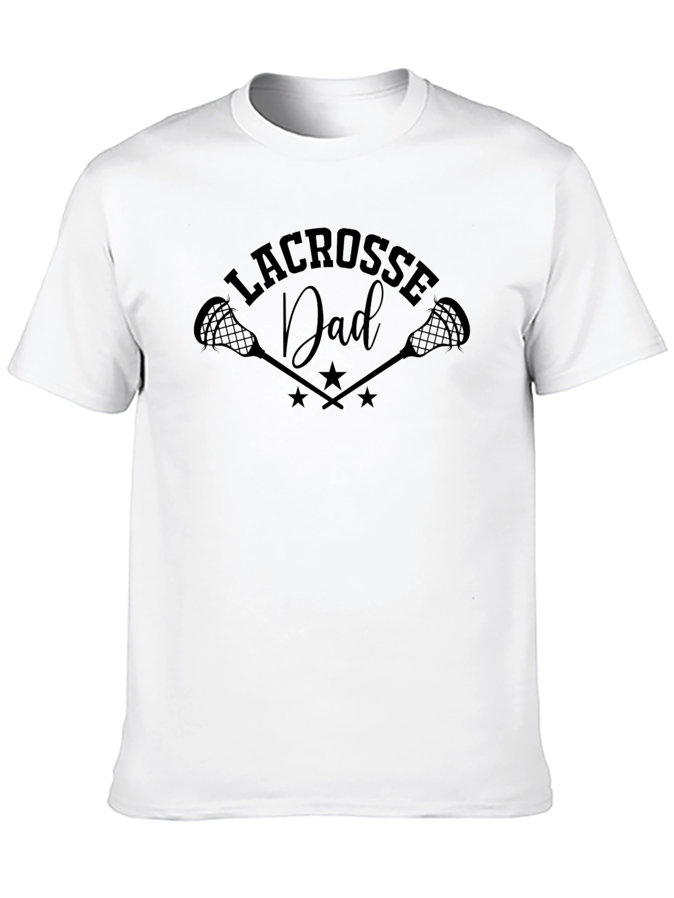 Lacrosse Dad T-Shirt - Black