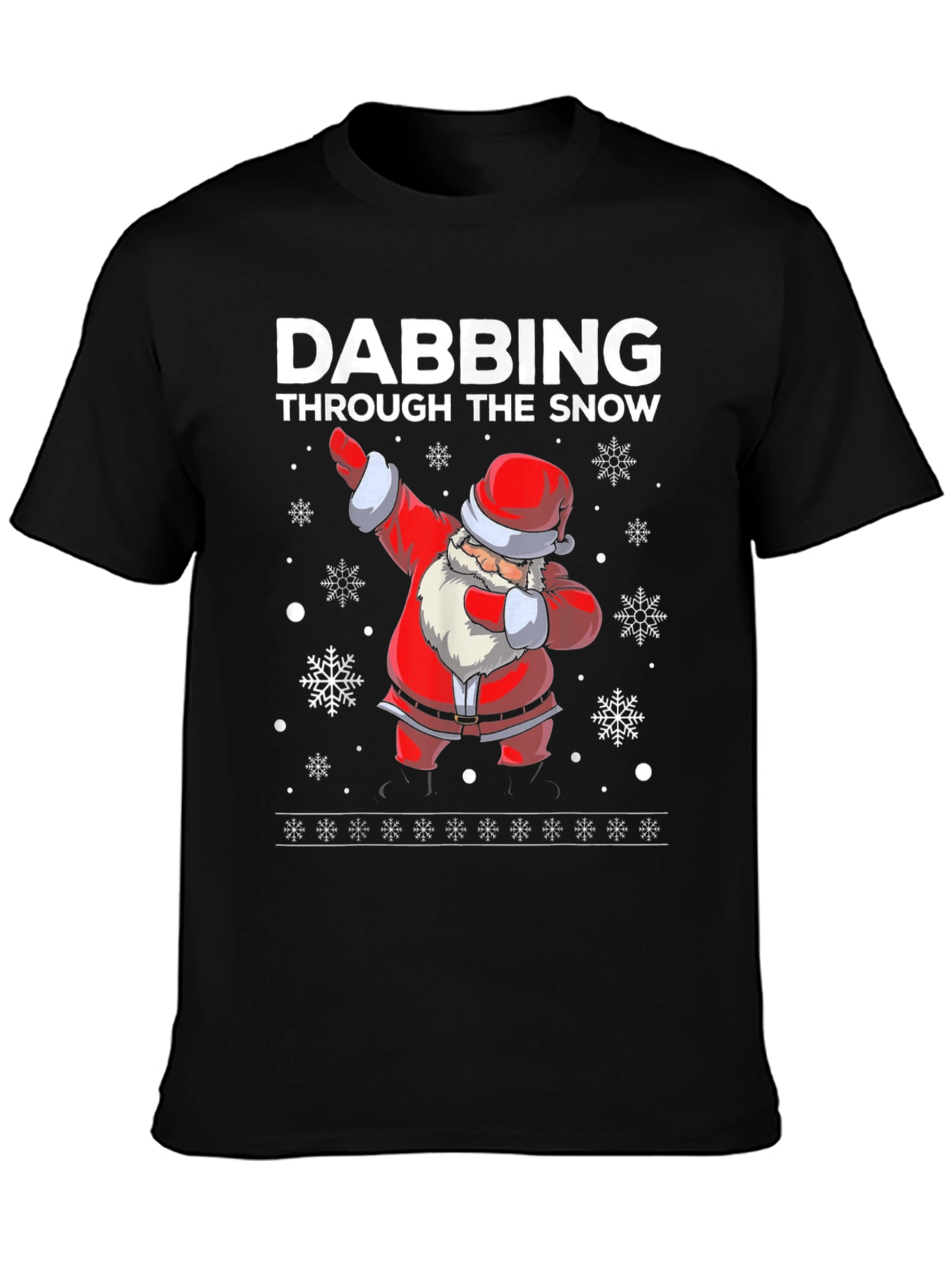 Dabbing Santa Christmas T-Shirt